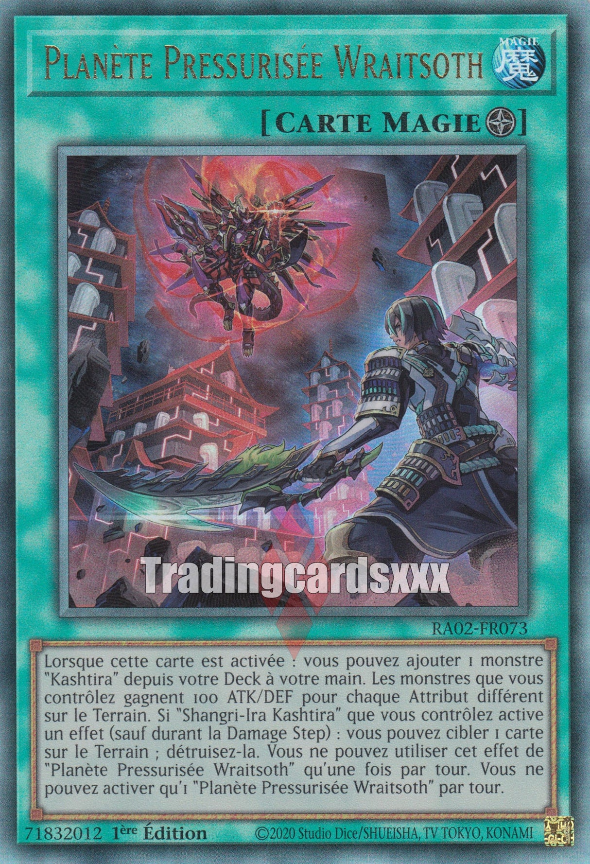 Yu-Gi-Oh! Planète Pressurisée Wraitsoth : RA02-FR073