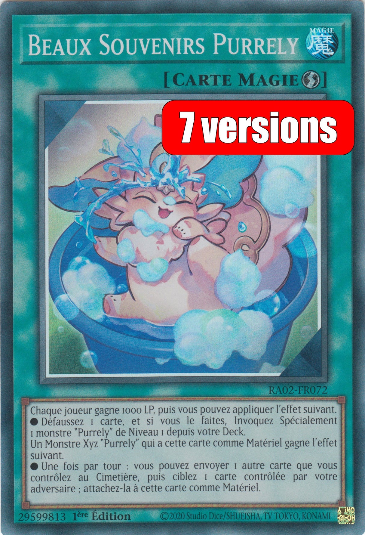 Yu-Gi-Oh! Beaux Souvenirs Purrely : RA02-FR072