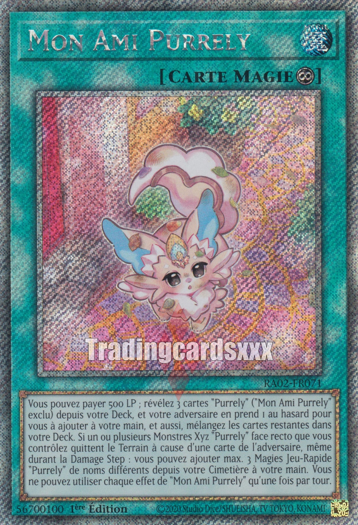 Yu-Gi-Oh! Mon Ami Purrely : RA02-FR071