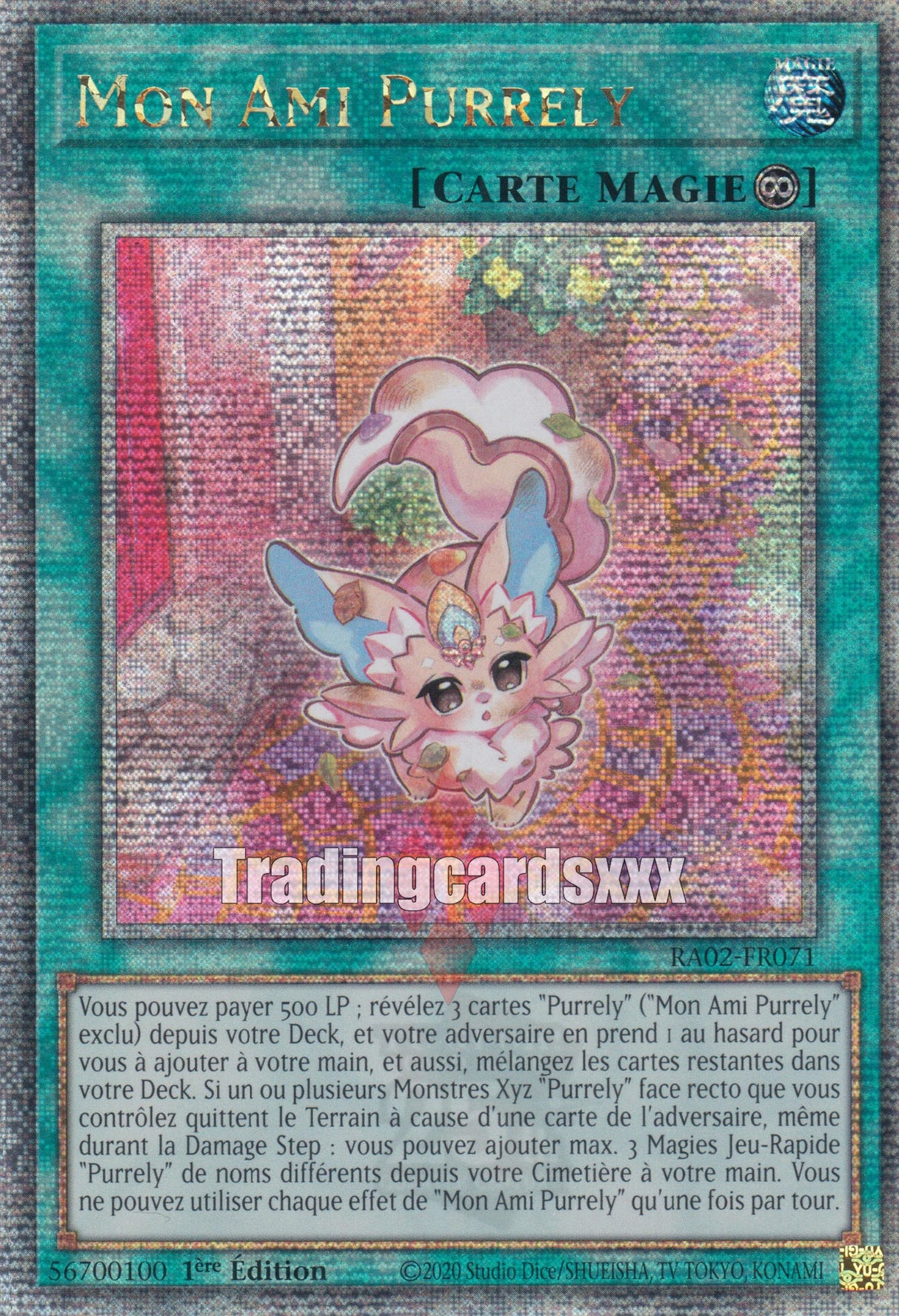 Yu-Gi-Oh! Mon Ami Purrely : RA02-FR071