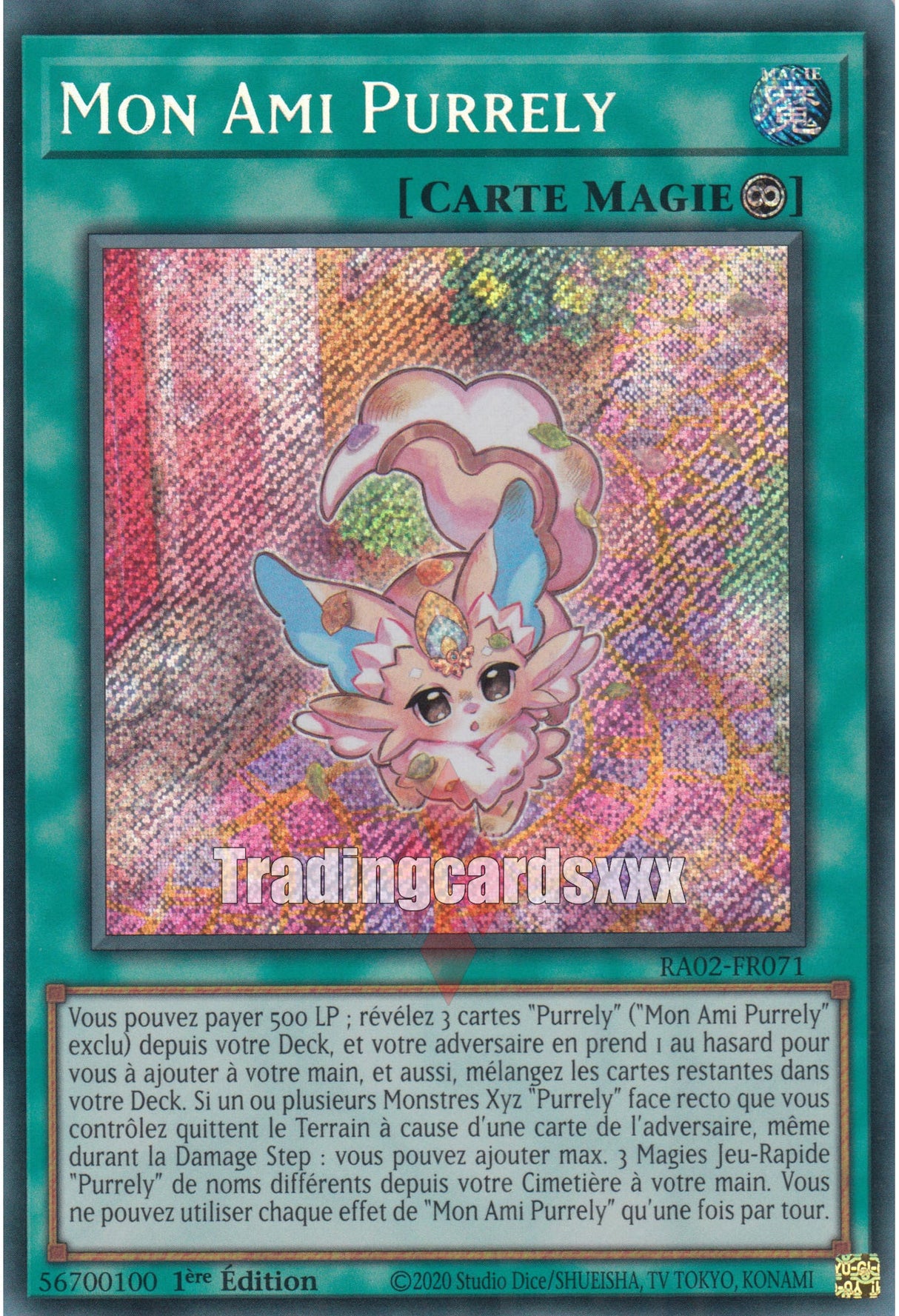 Yu-Gi-Oh! Mon Ami Purrely : RA02-FR071
