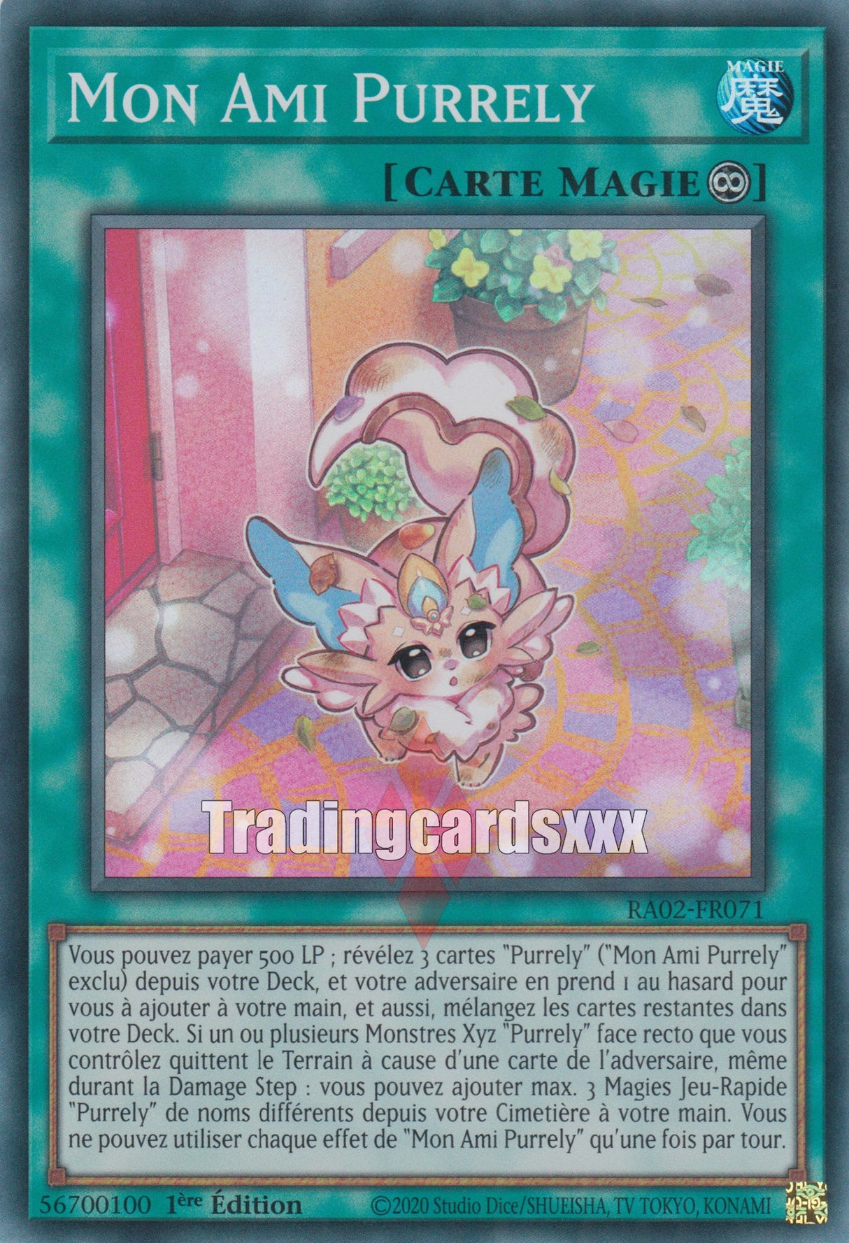 Yu-Gi-Oh! Mon Ami Purrely : RA02-FR071