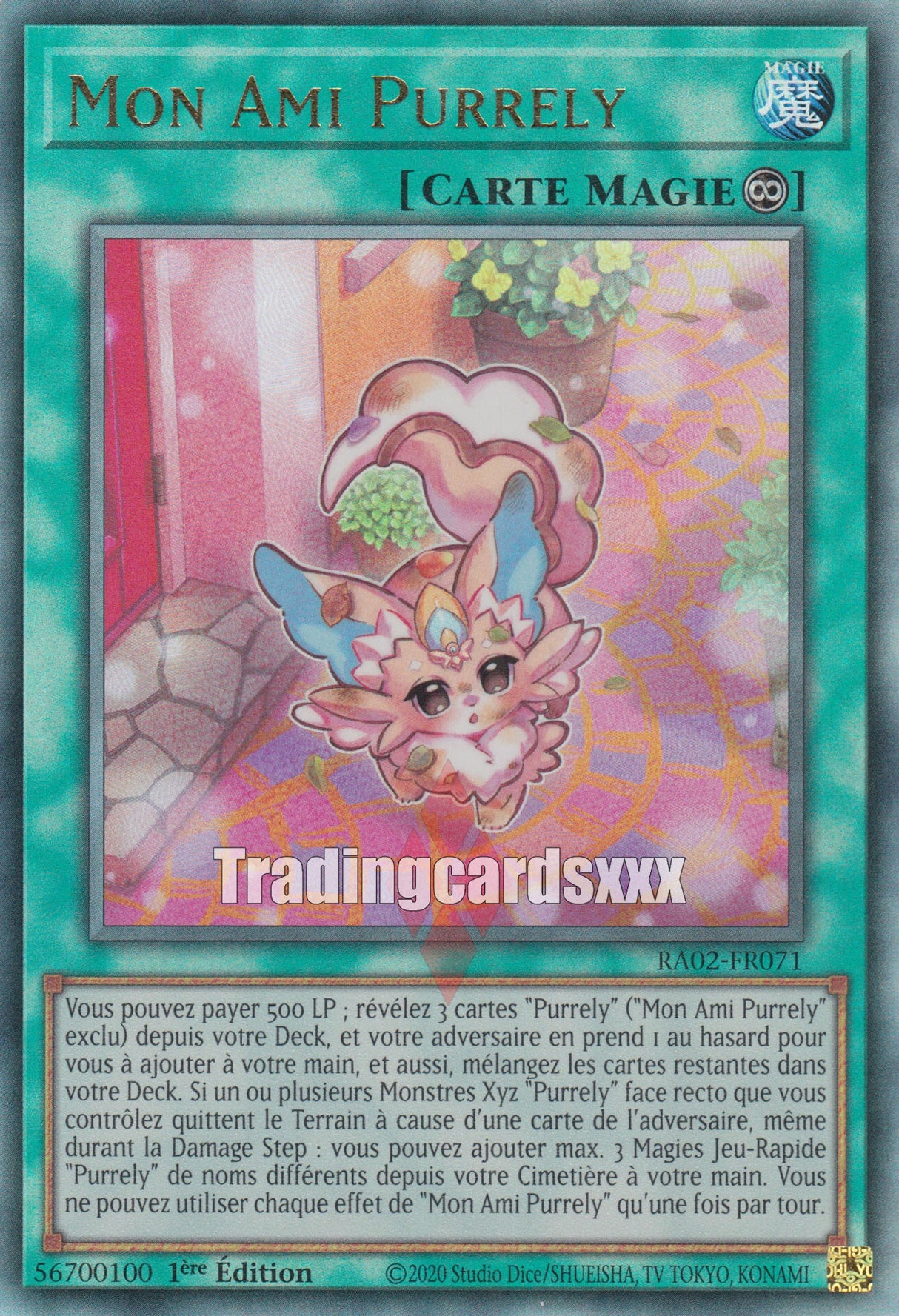Yu-Gi-Oh! Mon Ami Purrely : RA02-FR071