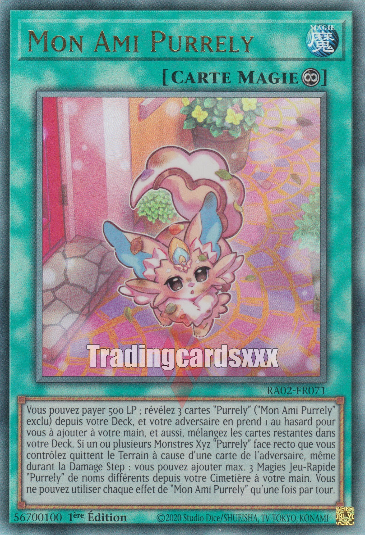 Yu-Gi-Oh! Mon Ami Purrely : RA02-FR071