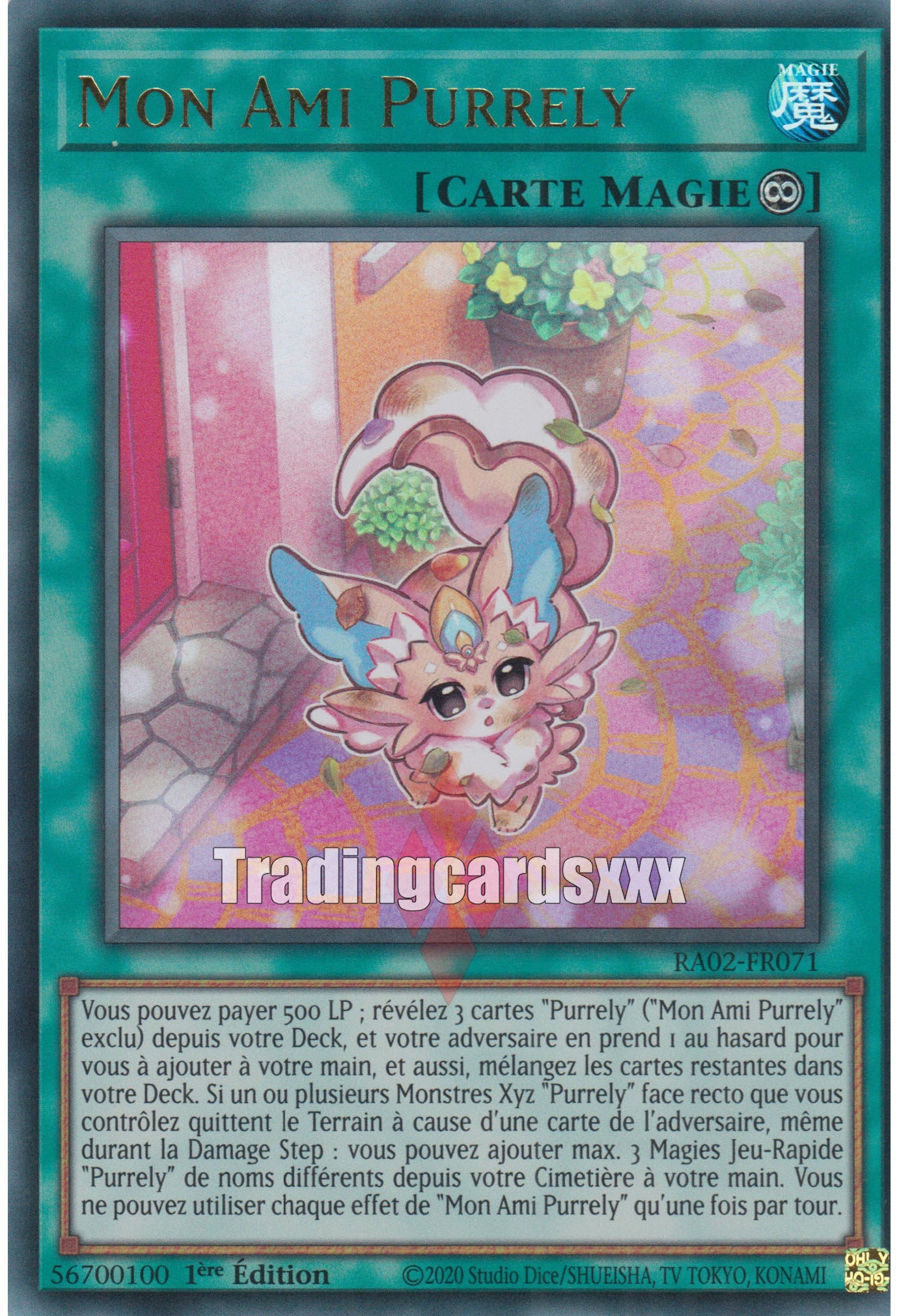 Yu-Gi-Oh! Mon Ami Purrely : RA02-FR071