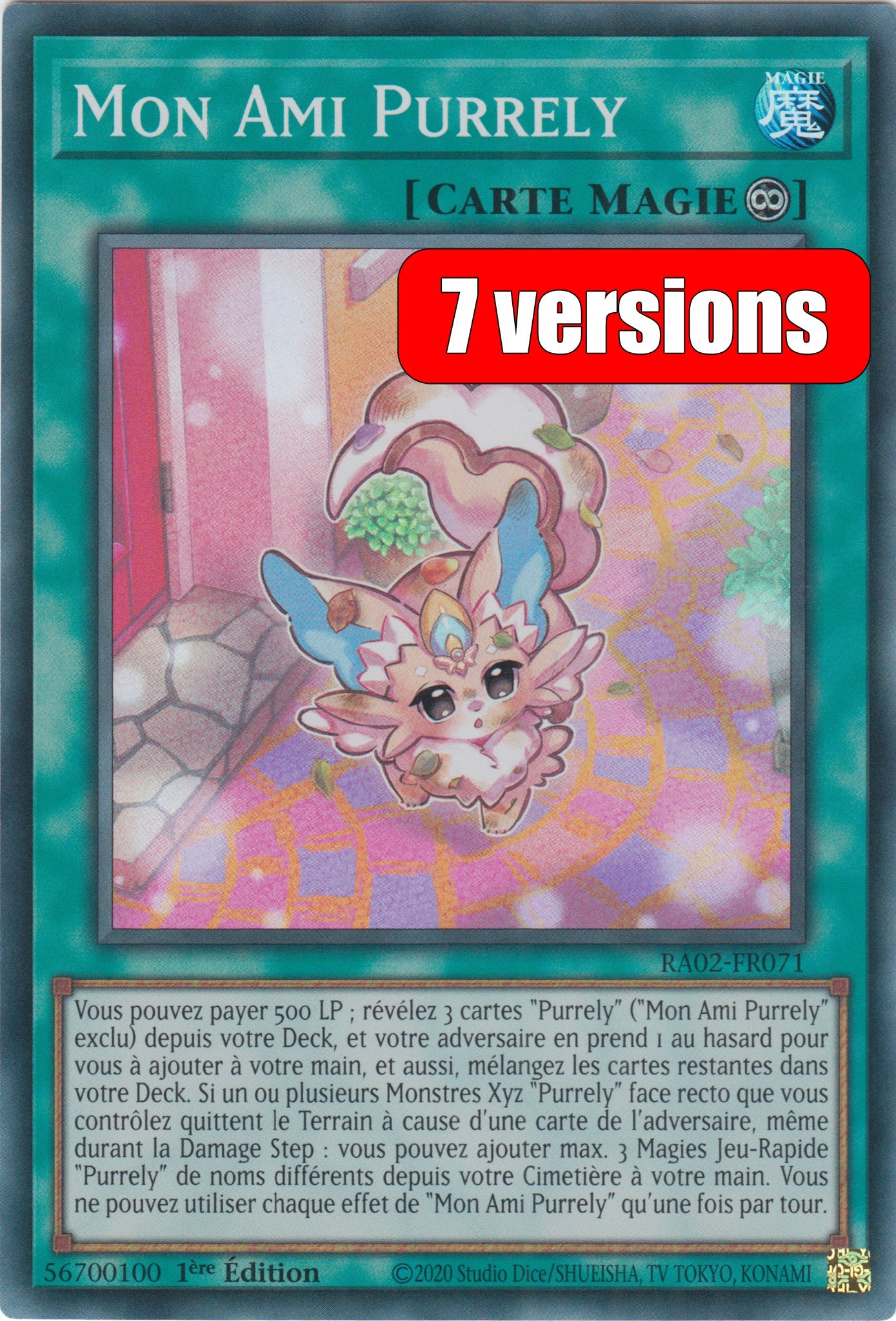 Yu-Gi-Oh! Mon Ami Purrely : RA02-FR071