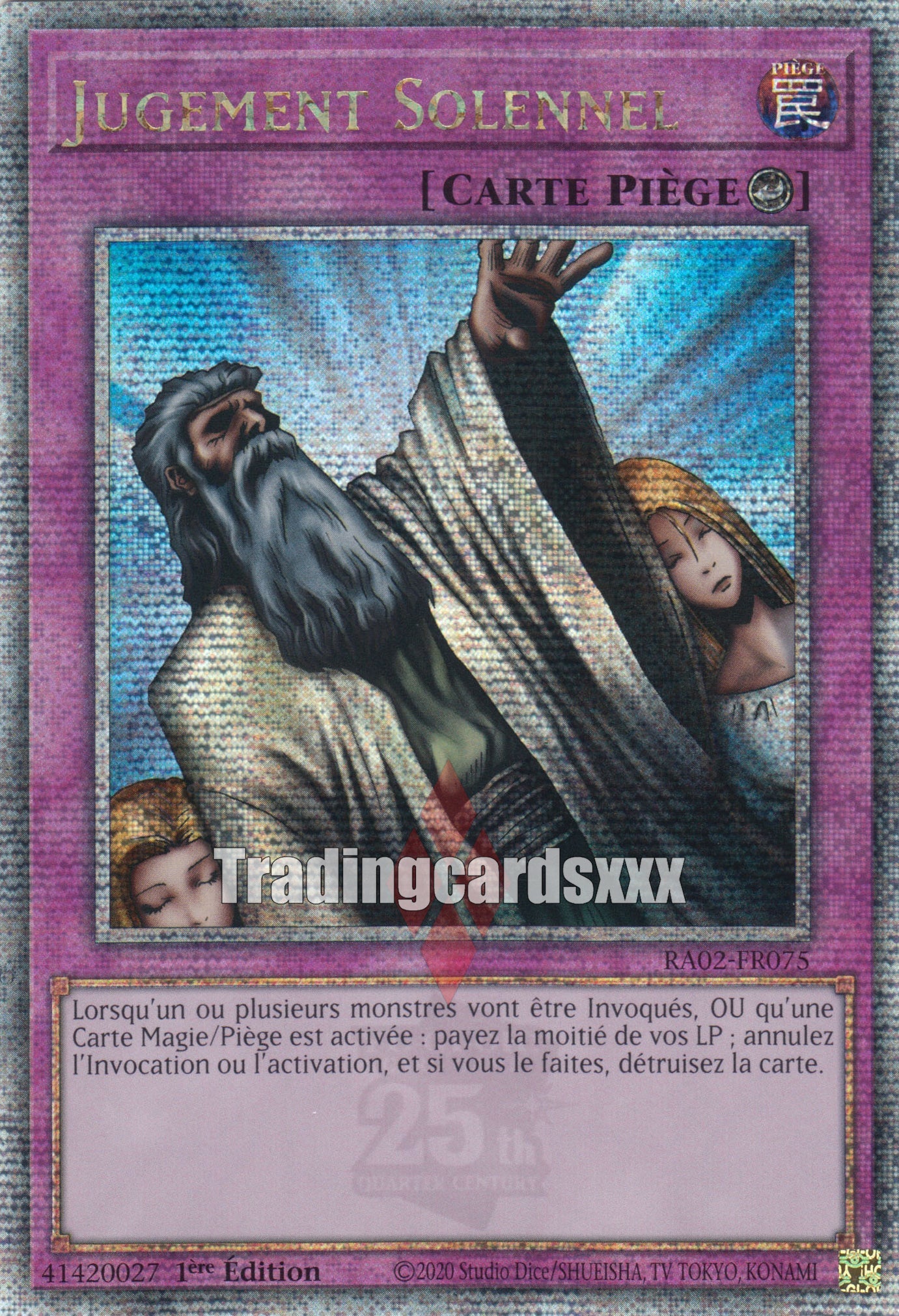 Yu-Gi-Oh! Jugement Solennel : RA02-FR075