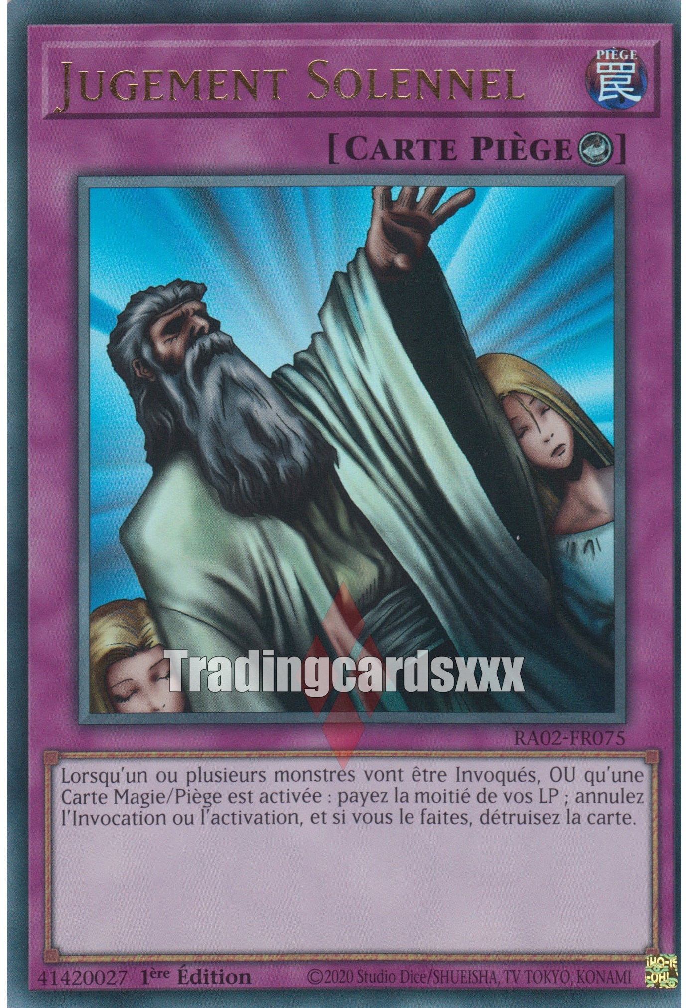 Yu-Gi-Oh! Jugement Solennel : RA02-FR075