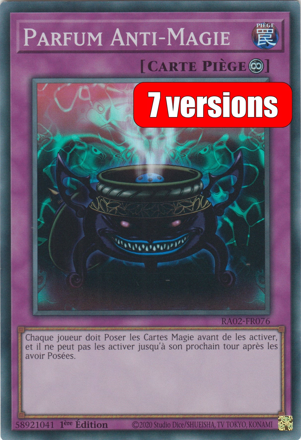 Yu-Gi-Oh! Parfum Anti-Magie : RA02-FR076