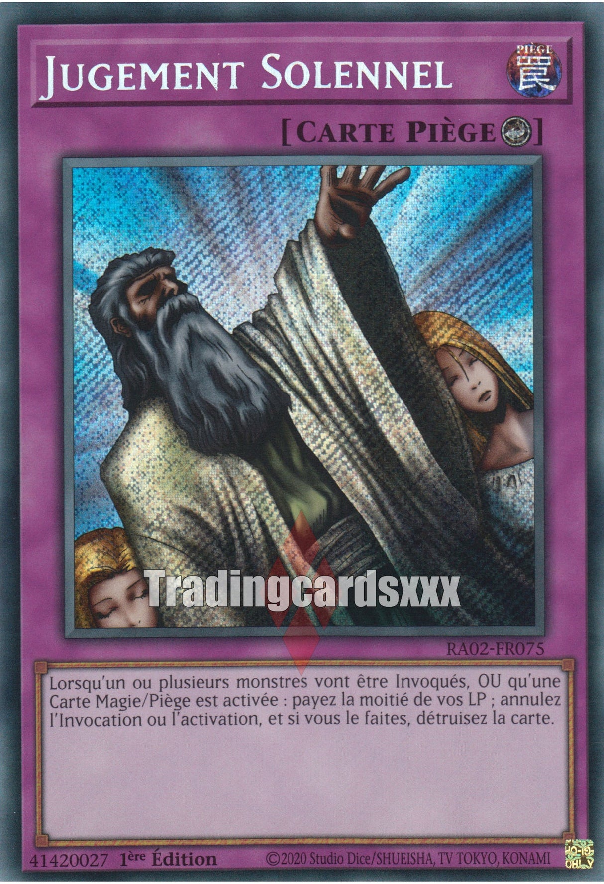 Yu-Gi-Oh! Jugement Solennel : RA02-FR075