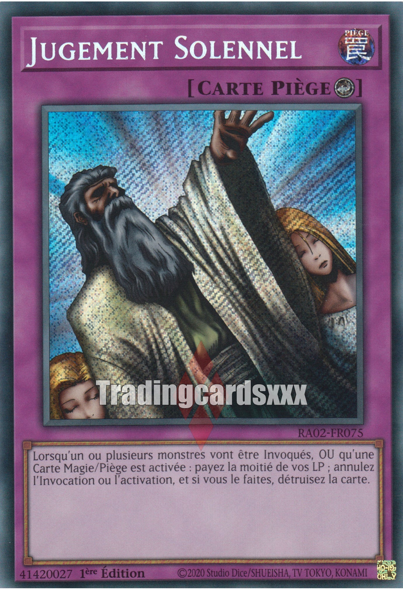 Yu-Gi-Oh! Jugement Solennel : RA02-FR075