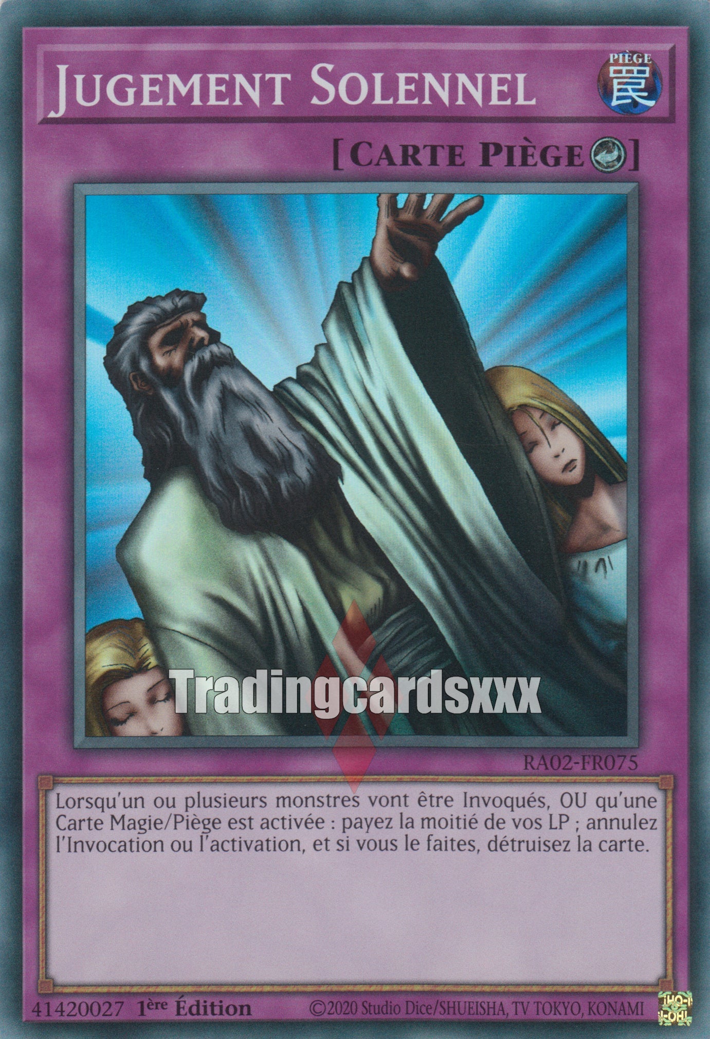 Yu-Gi-Oh! Jugement Solennel : RA02-FR075