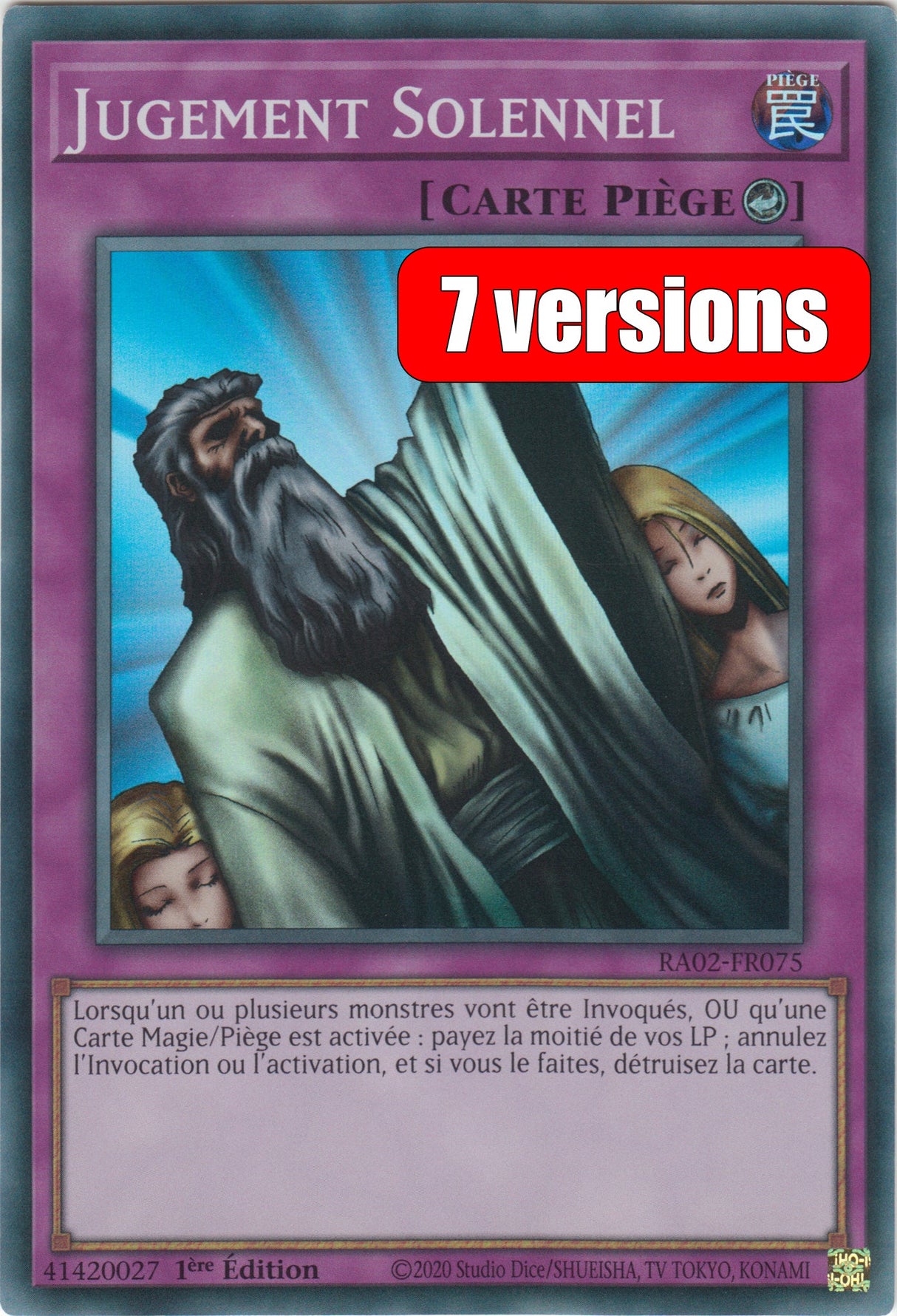 Yu-Gi-Oh! Jugement Solennel : RA02-FR075