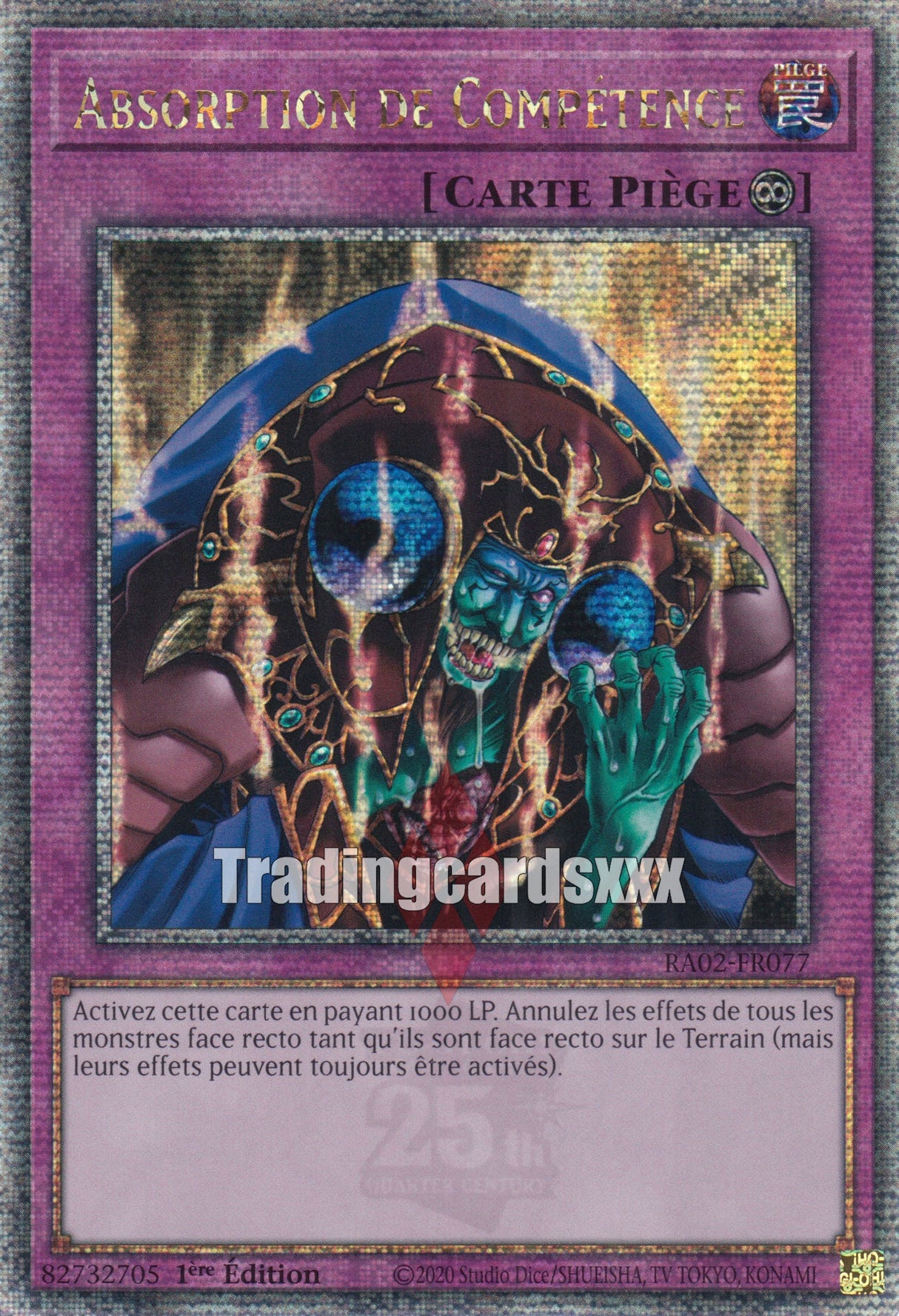 Yu-Gi-Oh! Absorption de Compétence : RA02-FR077