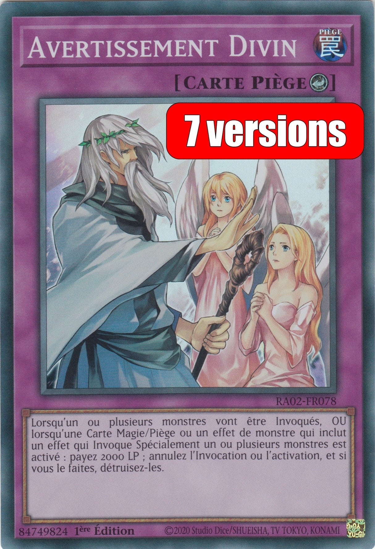 Yu-Gi-Oh! Avertissement Divin : RA02-FR078