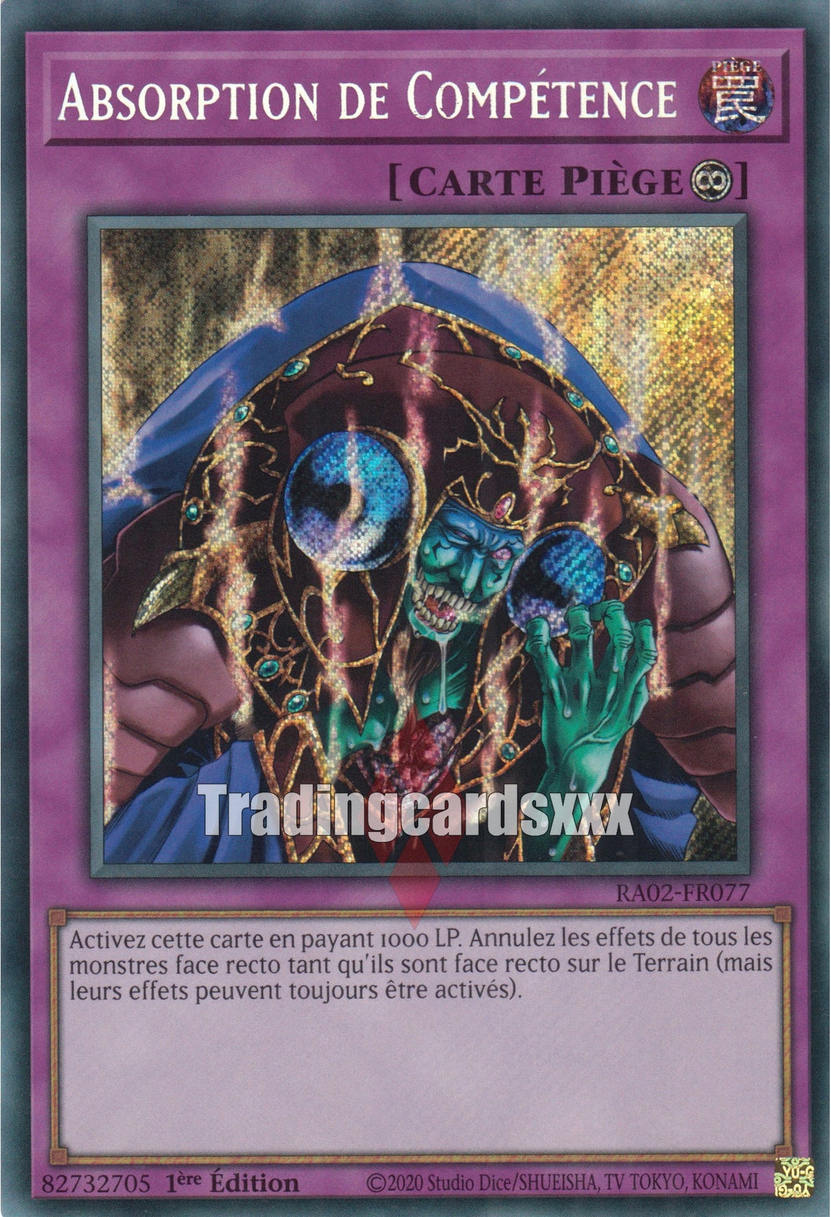Yu-Gi-Oh! Absorption de Compétence : RA02-FR077