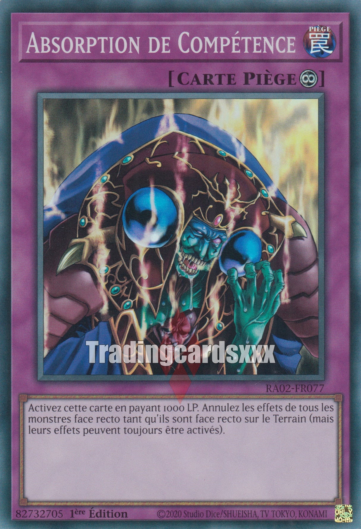 Yu-Gi-Oh! Absorption de Compétence : RA02-FR077