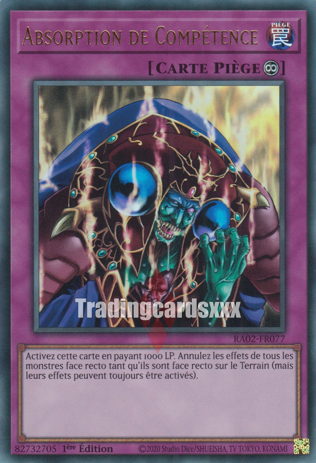 Yu-Gi-Oh! Absorption de Compétence : RA02-FR077