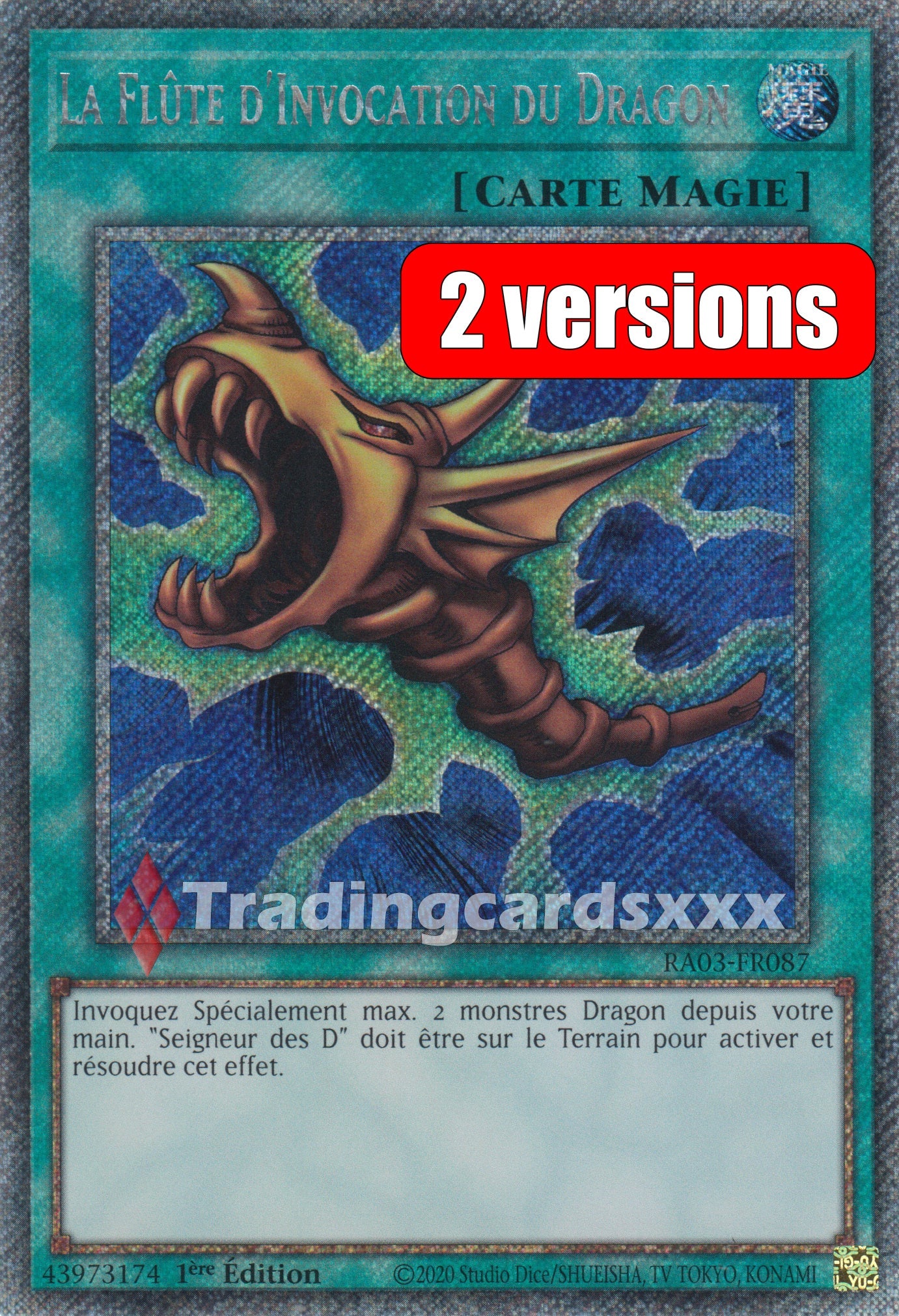 Yu-Gi-Oh! La Flûte d'Invocation du Dragon : RA03-FR087
