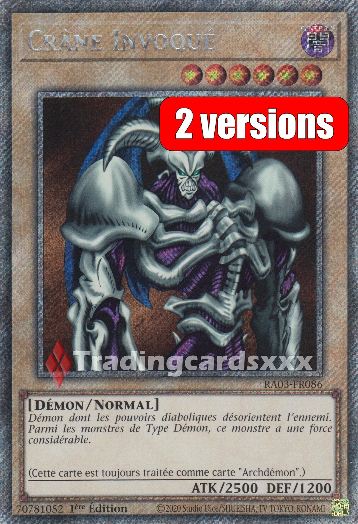 Yu-Gi-Oh! Crâne Invoqué : RA03-FR086