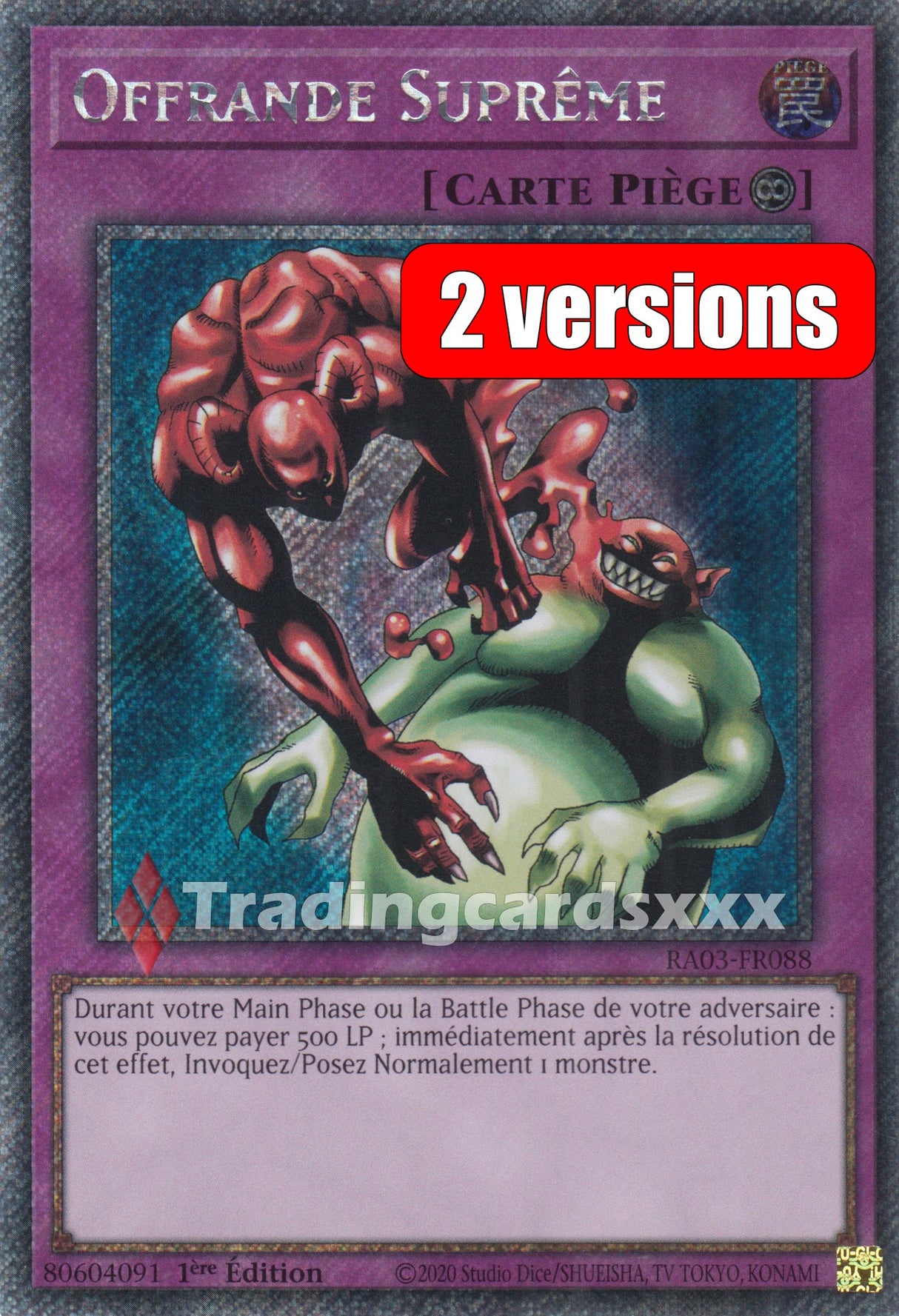 Yu-Gi-Oh! Offrande Suprême : RA03-FR088