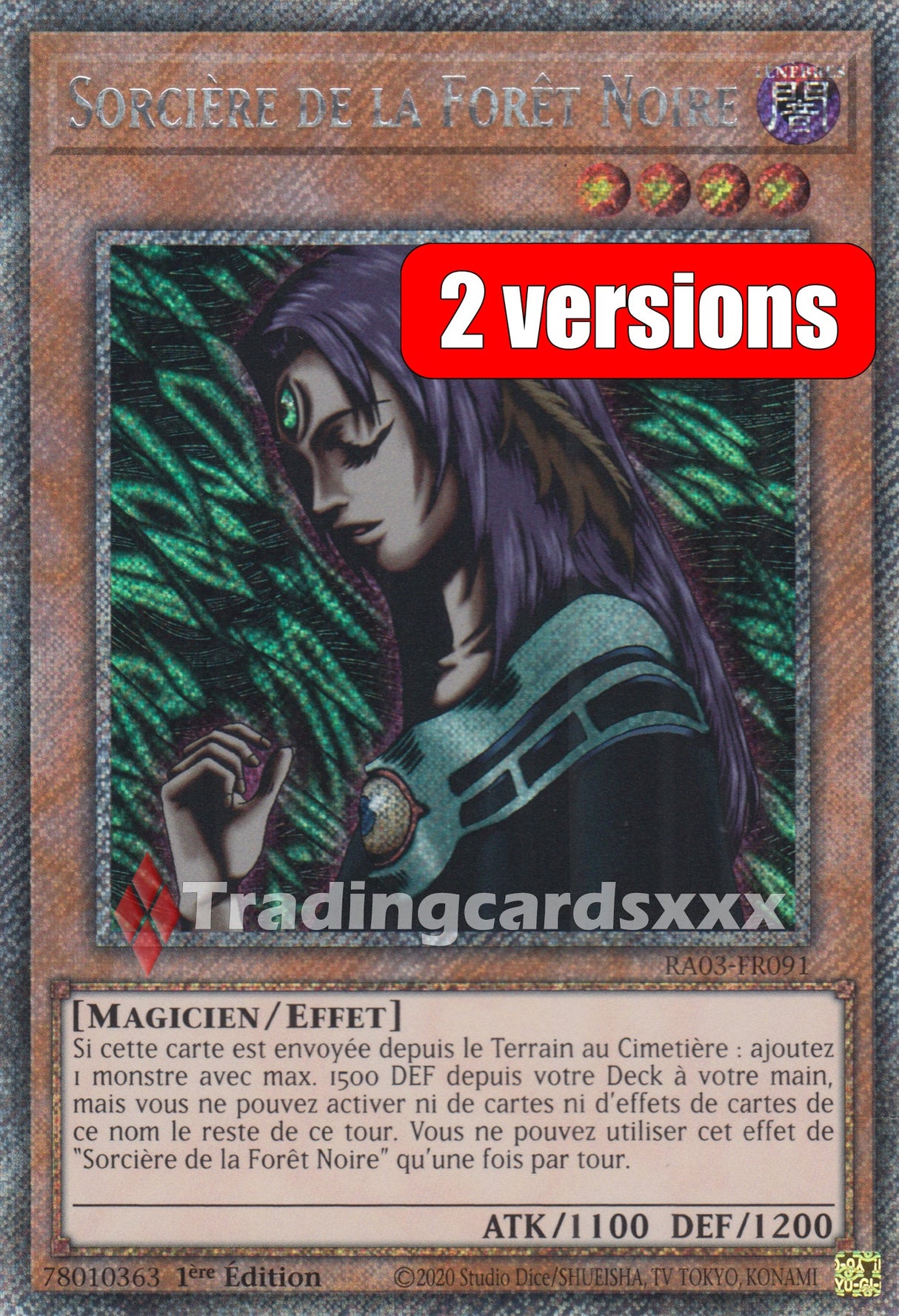 Yu-Gi-Oh! Sorcière de la Forêt Noire : RA03-FR091
