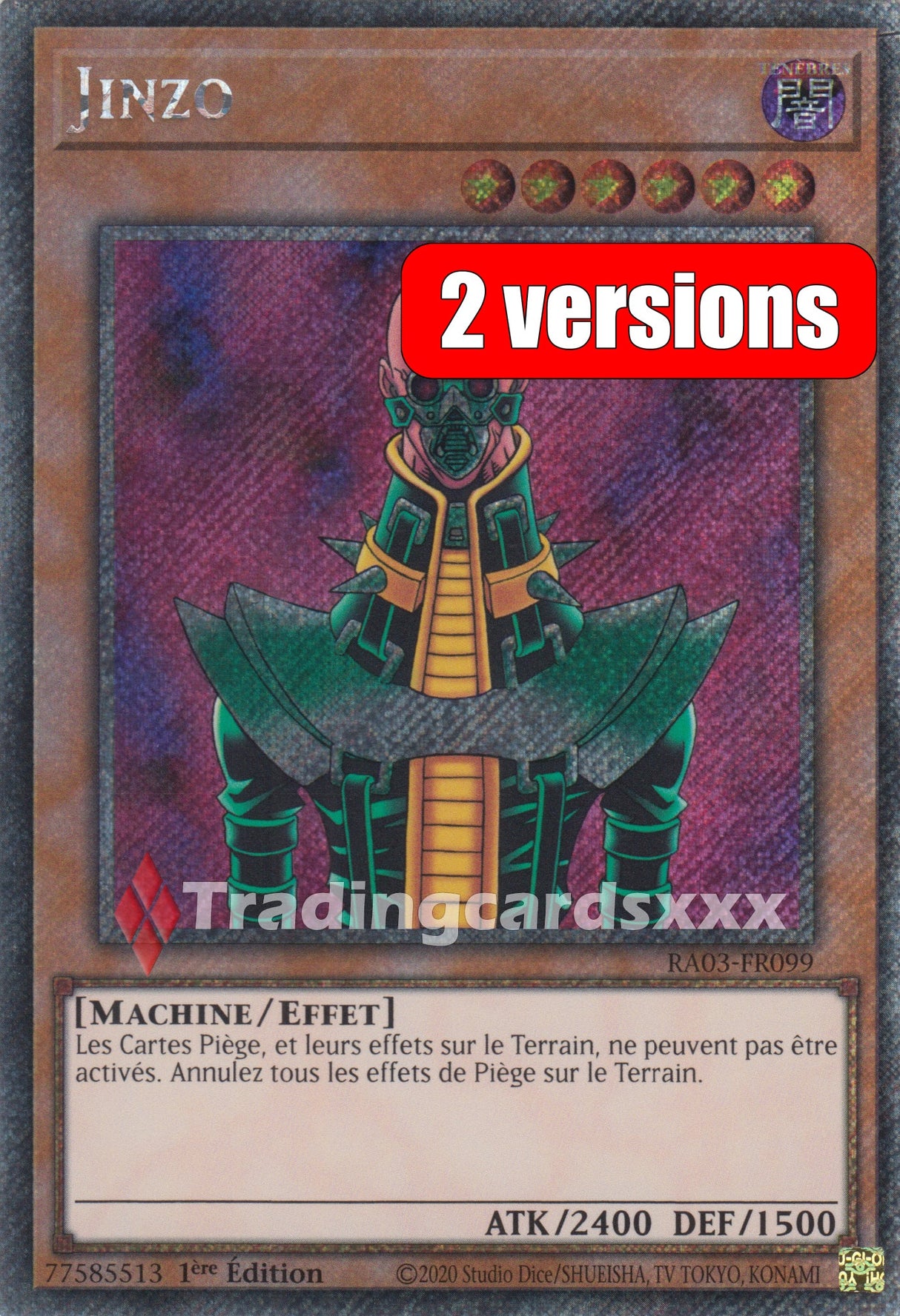 Yu-Gi-Oh! Jinzo : RA03-FR099