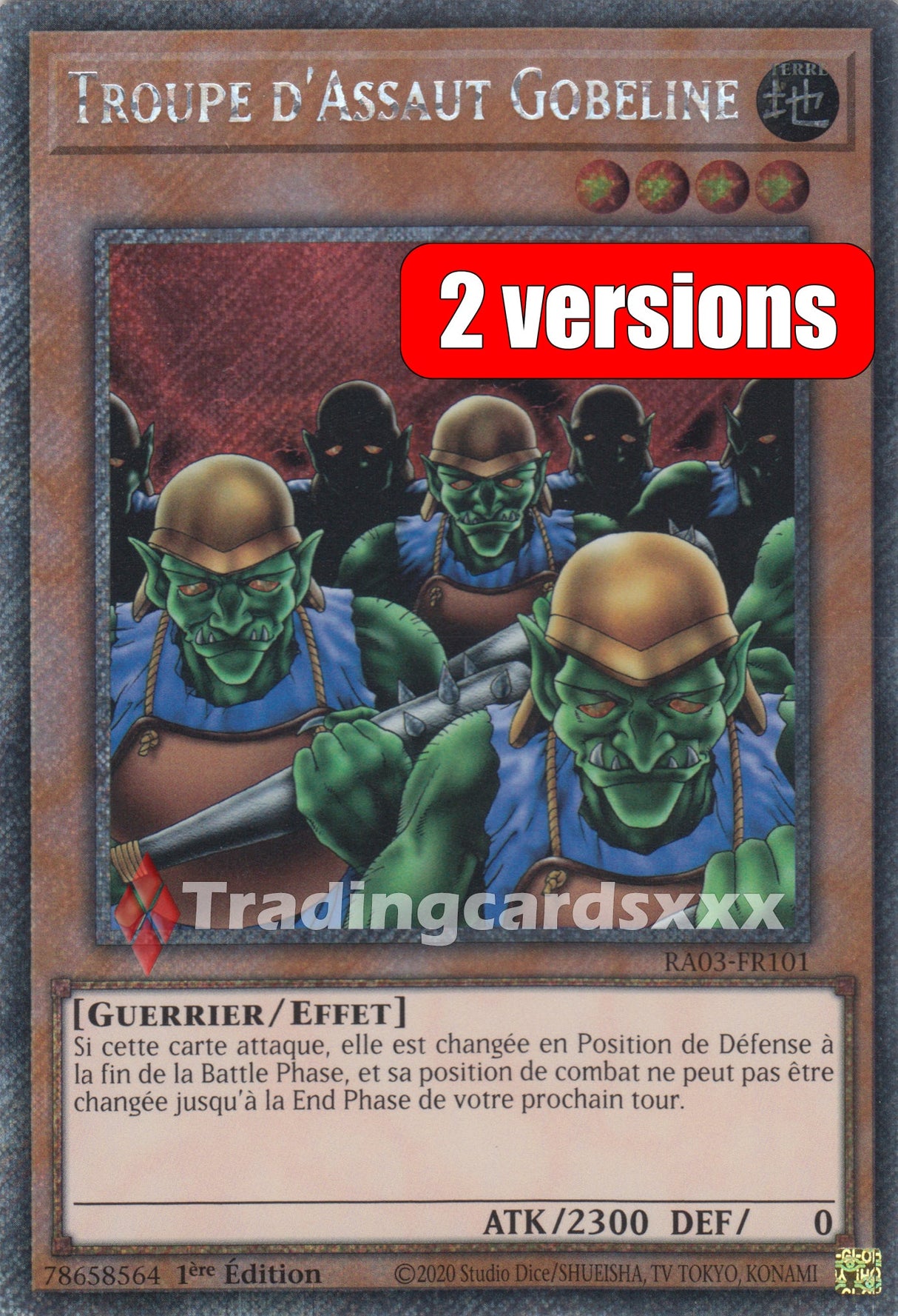 Yu-Gi-Oh! Troupe d'Assaut Gobeline : RA03-FR101