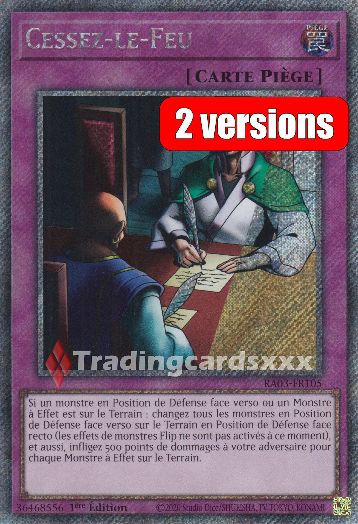 Yu-Gi-Oh! Cessez-le-Feu : RA03-FR105