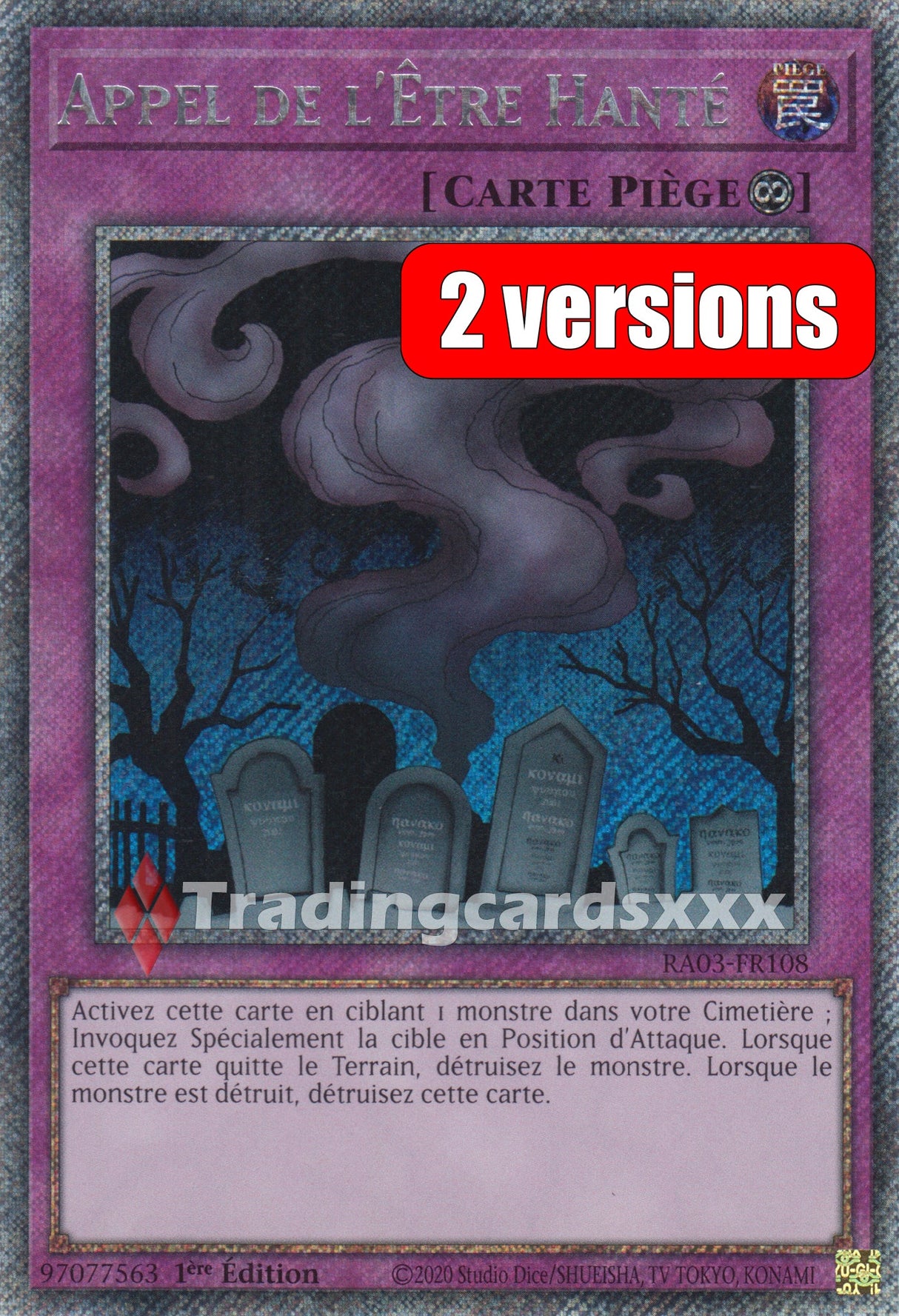 Yu-Gi-Oh! Appel de l'Être Hanté : RA03-FR108