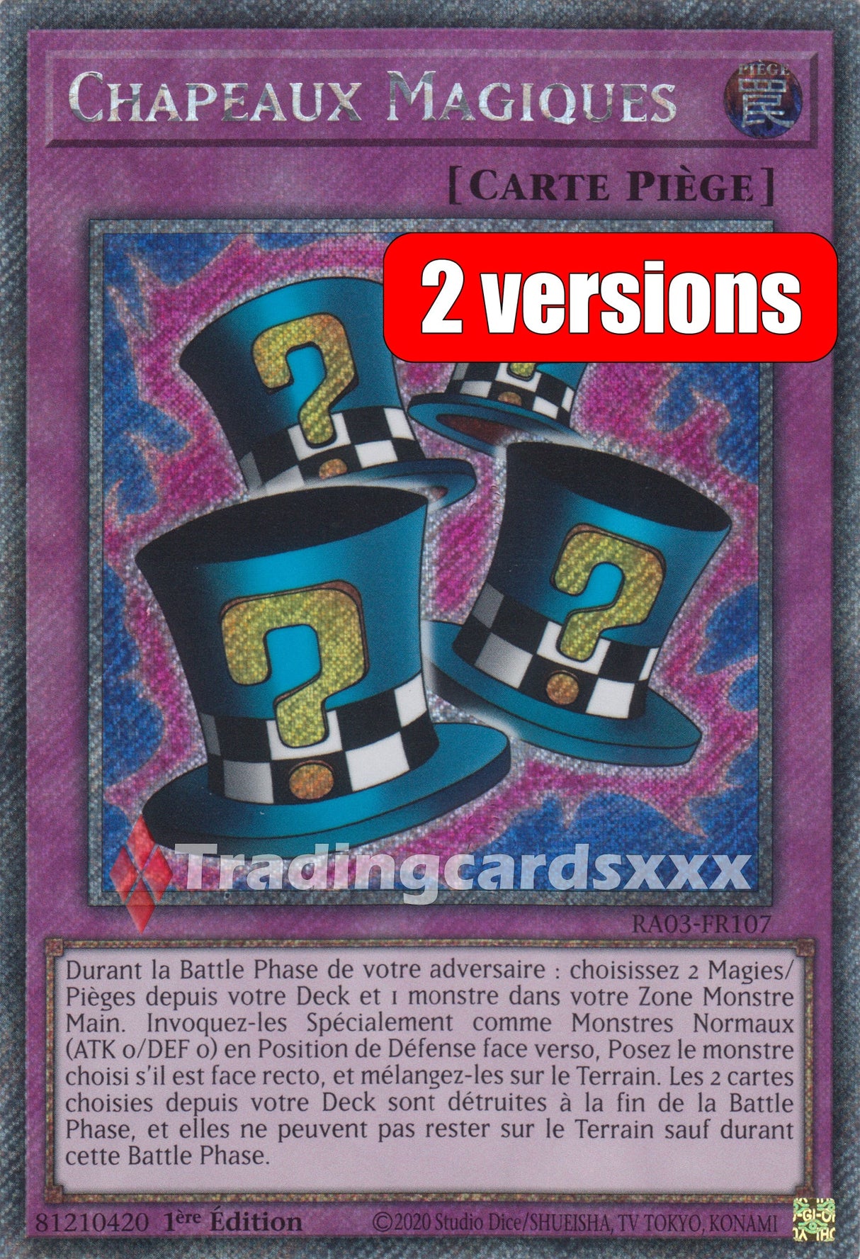 Yu-Gi-Oh! Chapeaux Magiques : RA03-FR107