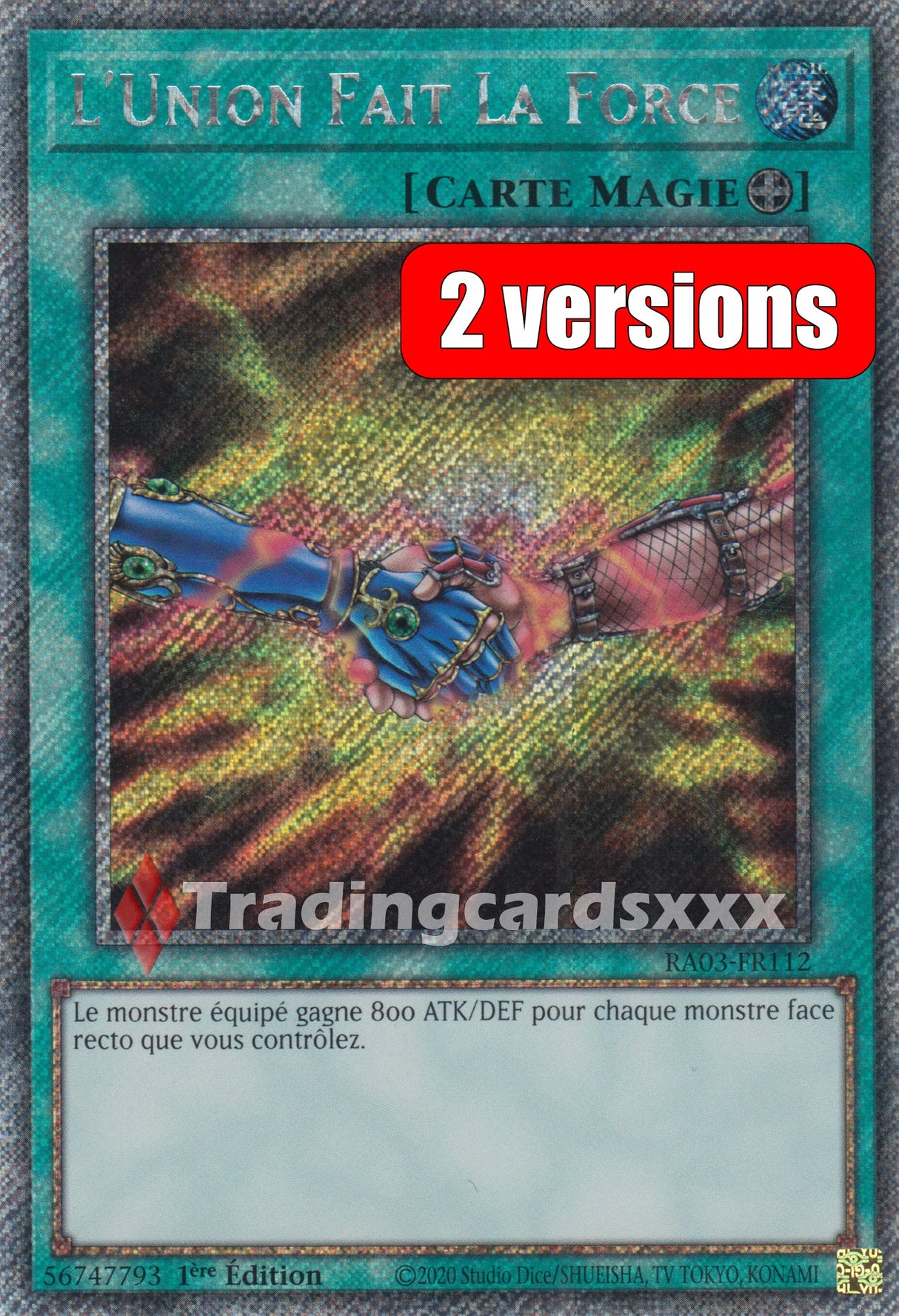 Yu-Gi-Oh! L'Union Fait La Force : RA03-FR112