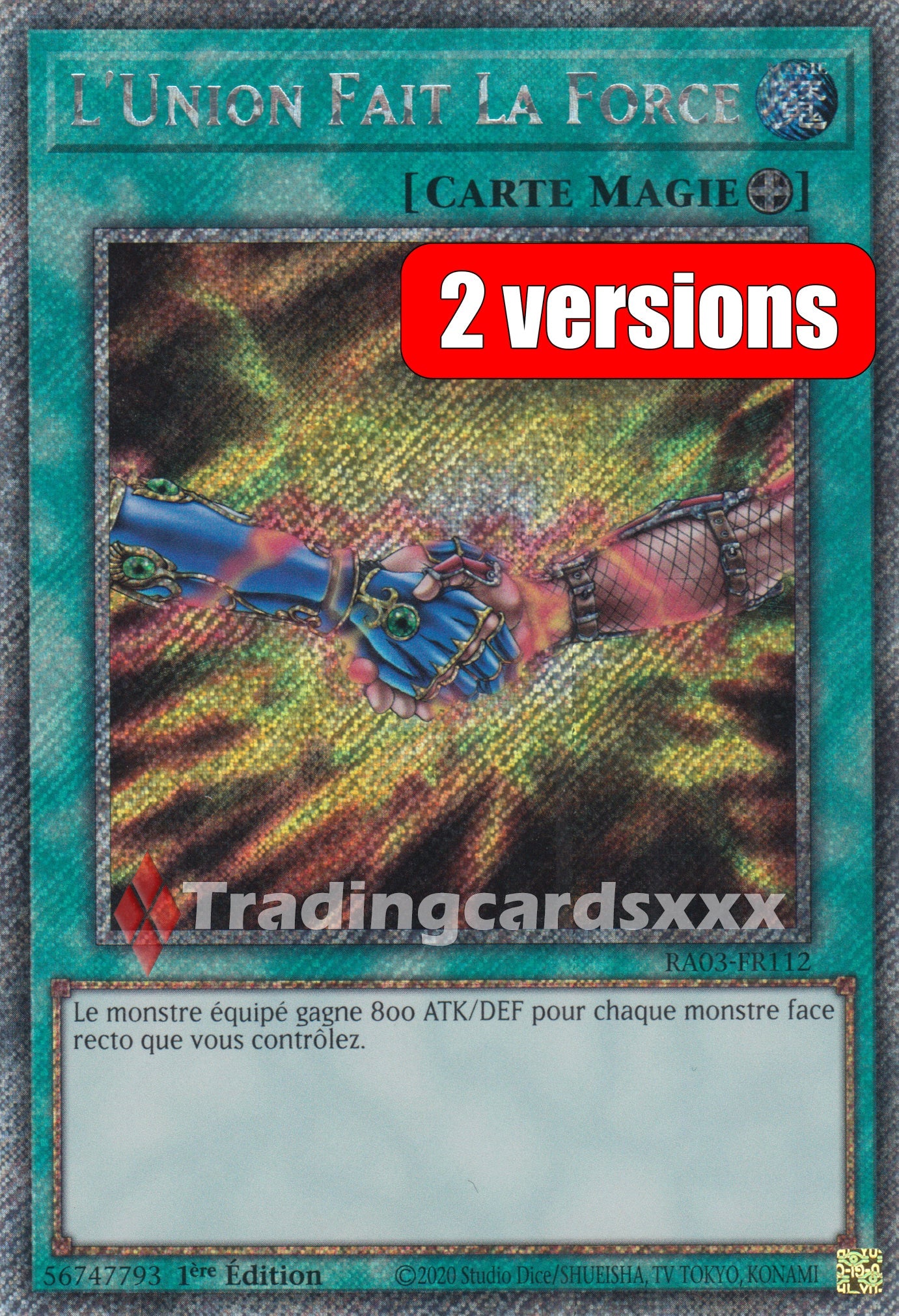 Yu-Gi-Oh! L'Union Fait La Force : RA03-FR112