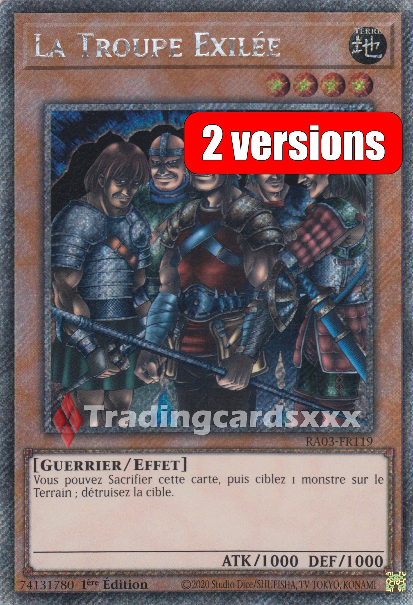 Yu-Gi-Oh! La Troupe Exilée : RA03-FR119