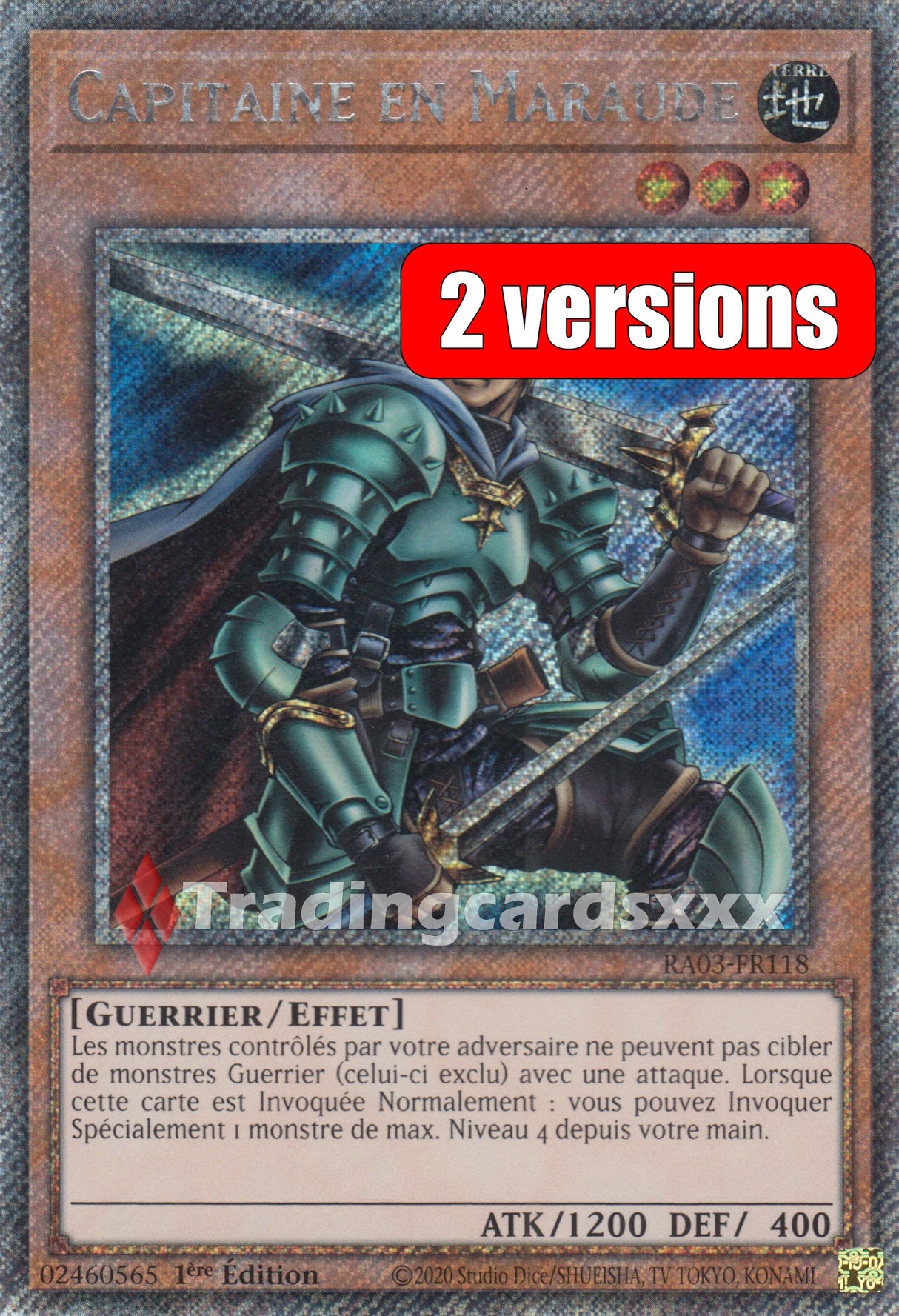 Yu-Gi-Oh! Capitaine en Maraude : RA03-FR118