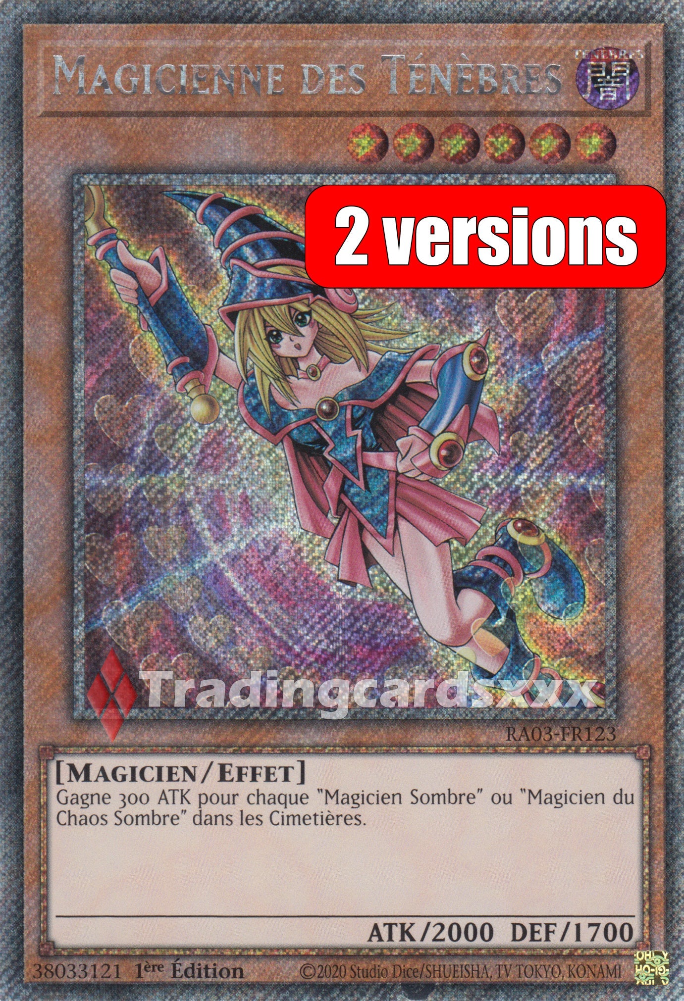 Yu-Gi-Oh! Magicienne des Ténèbres - V.1 : RA03-FR123