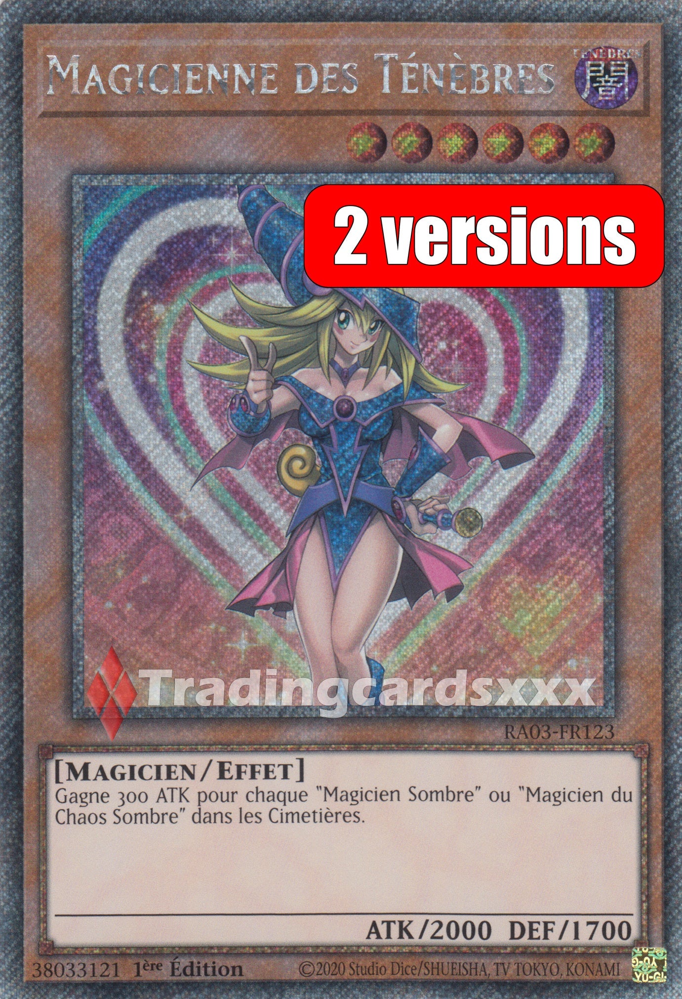Yu-Gi-Oh! Magicienne des Ténèbres - V.2 : RA03-FR123
