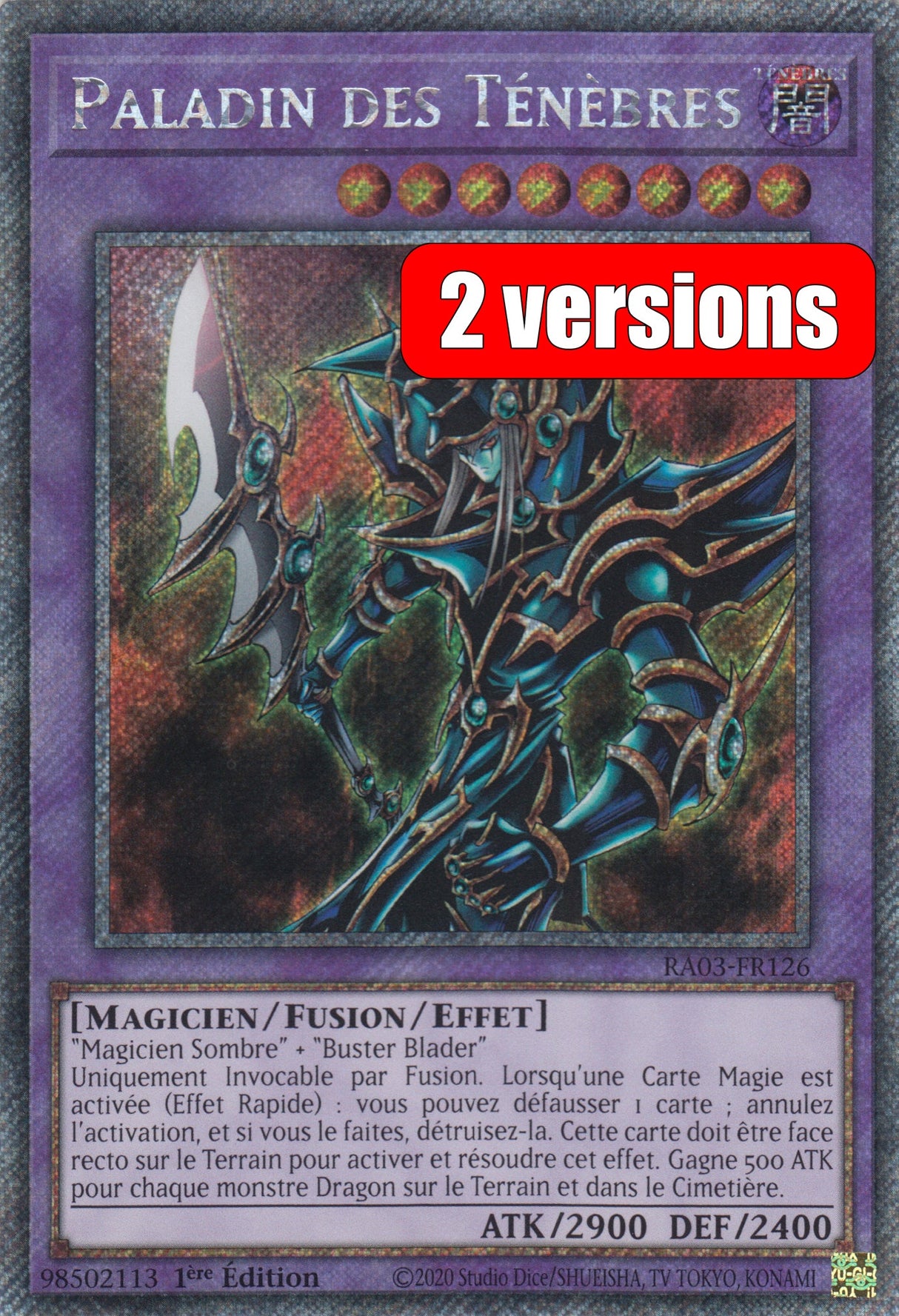 Yu-Gi-Oh! Paladin des Ténèbres : RA03-FR126