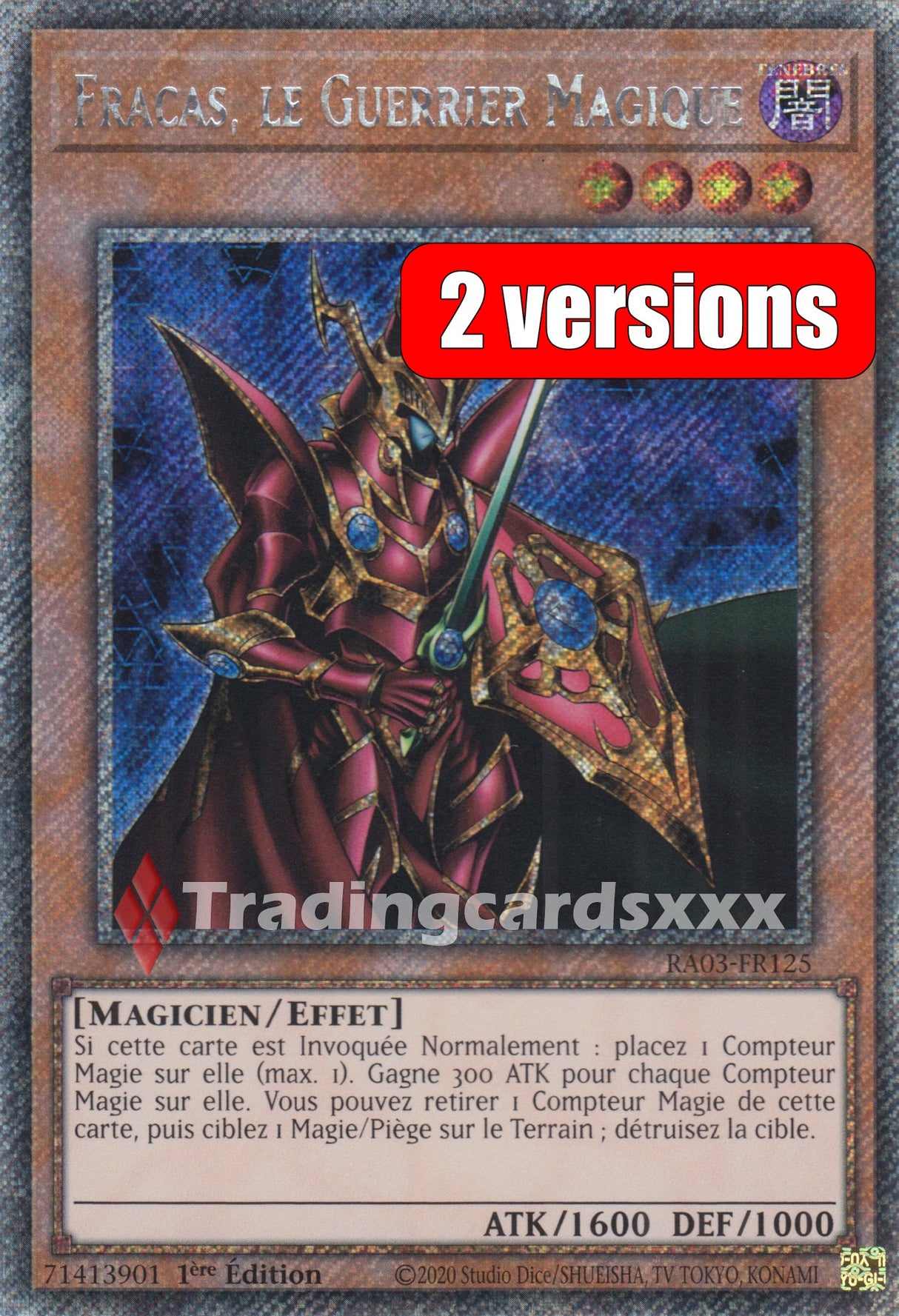 Yu-Gi-Oh! Fracas, le Guerrier Magique : RA03-FR125