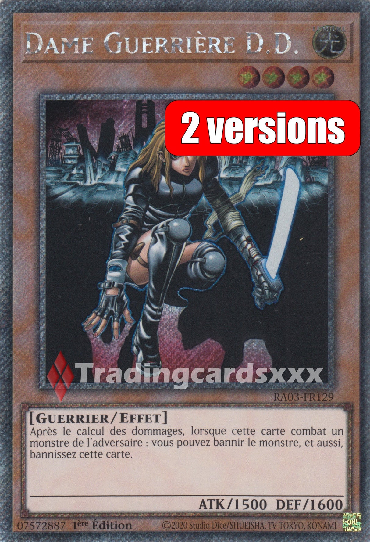 Yu-Gi-Oh! Dame Guerrière D.D. : RA03-FR129