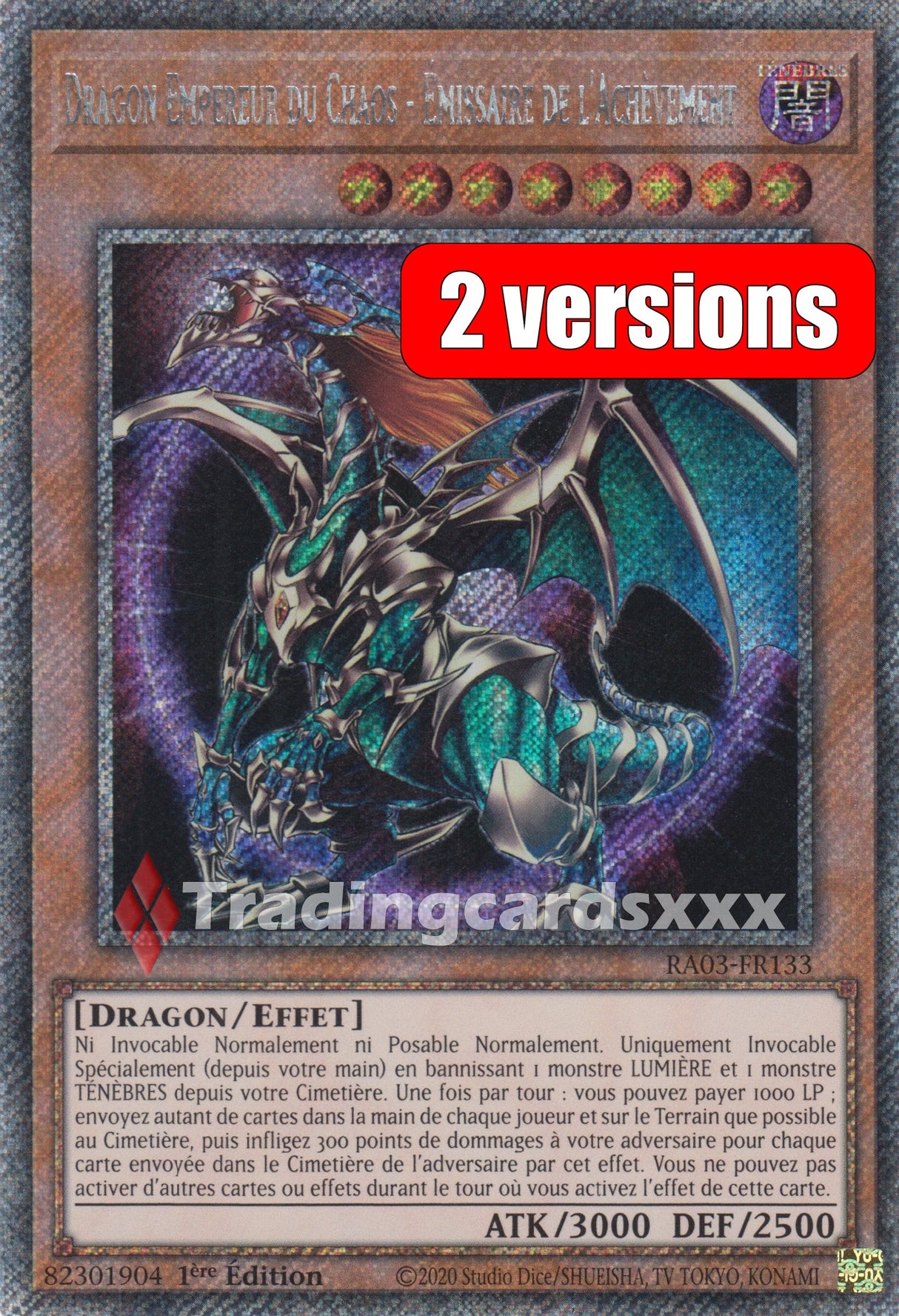 Yu-Gi-Oh! Dragon Empereur du Chaos - Émissaire de l'Achèvement : RA03-FR133