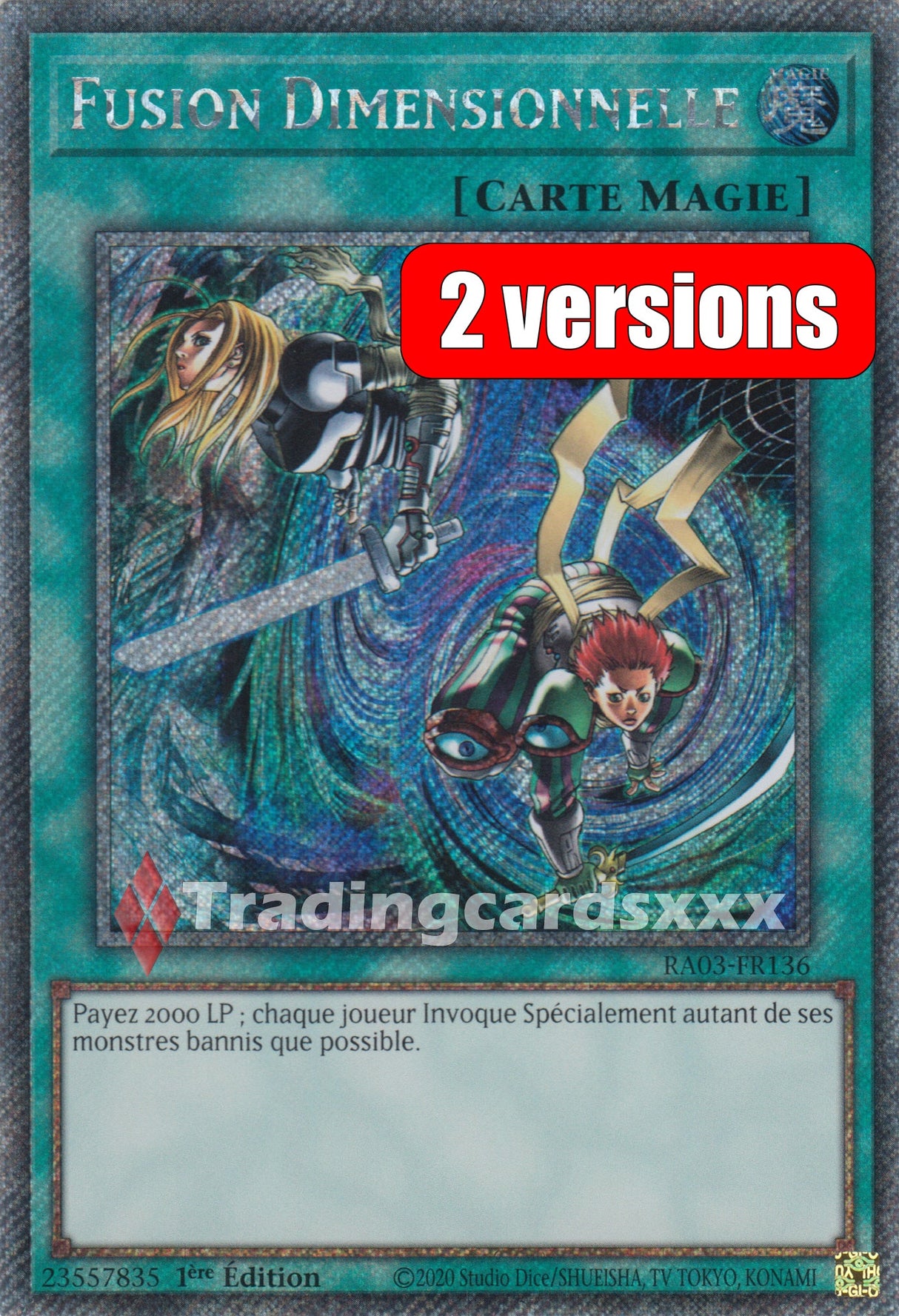 Yu-Gi-Oh! Fusion Dimensionnelle : RA03-FR136