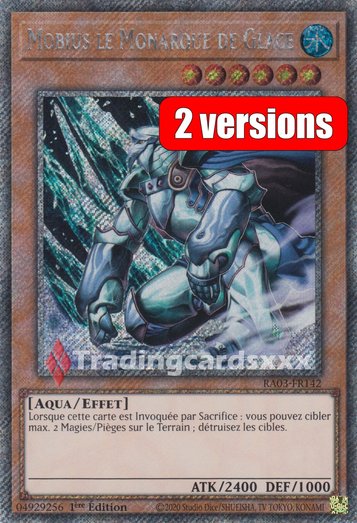 Yu-Gi-Oh! Mobius le Monarque de Glace : RA03-FR142