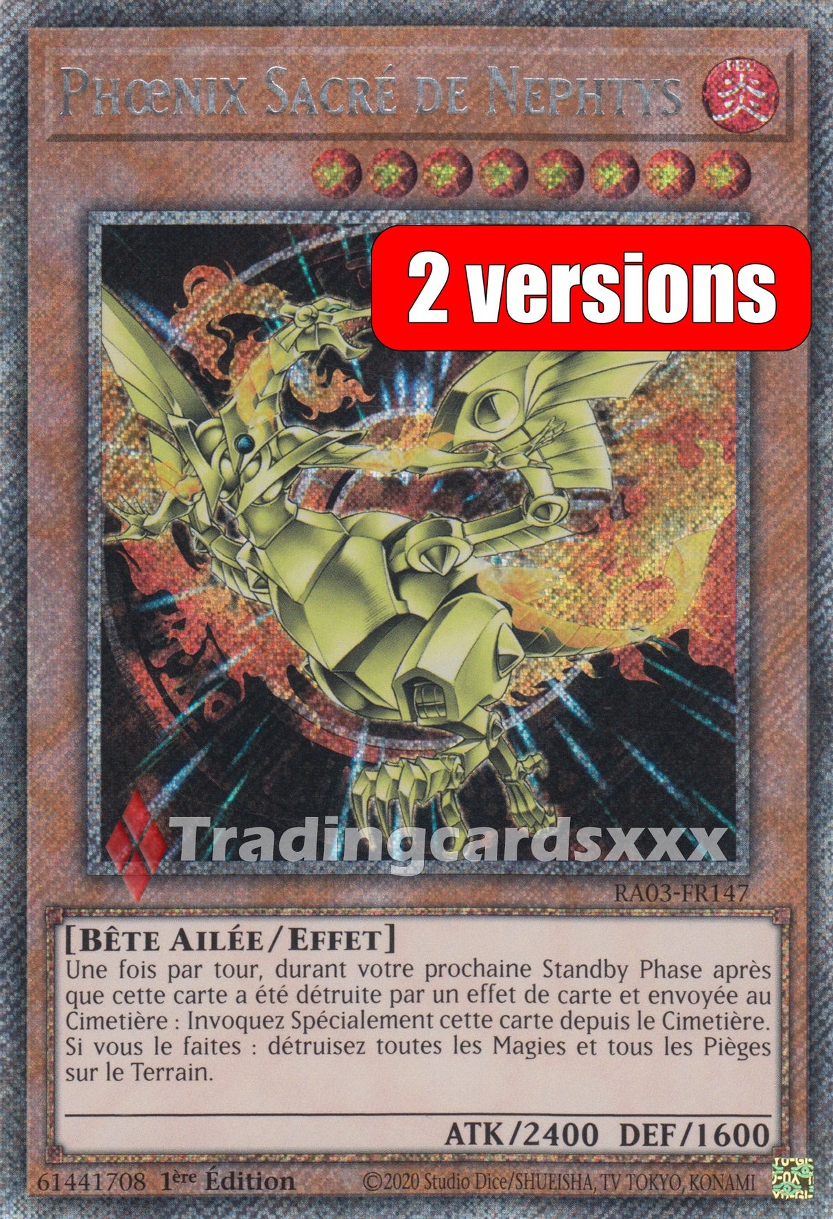 Yu-Gi-Oh! Phœnix Sacré de Nephtys : RA03-FR147