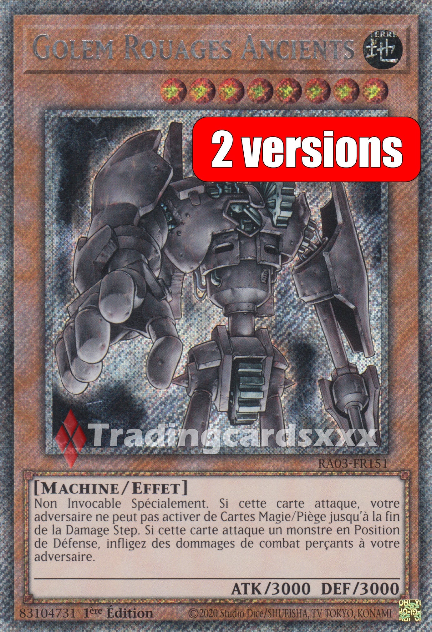 Yu-Gi-Oh! Golem Rouages Ancients : RA03-FR151