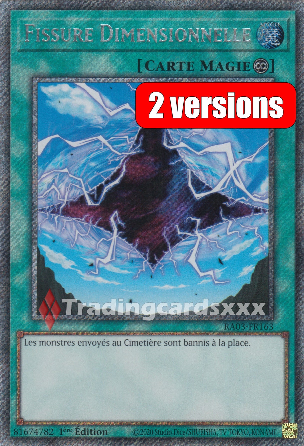 Yu-Gi-Oh! Fissure Dimensionnelle : RA03-FR163