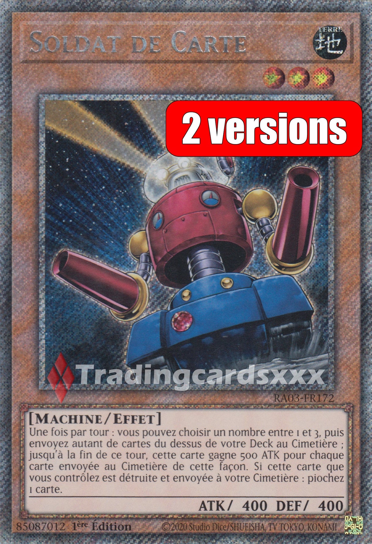 Yu-Gi-Oh! Soldat de Carte : RA03-FR172