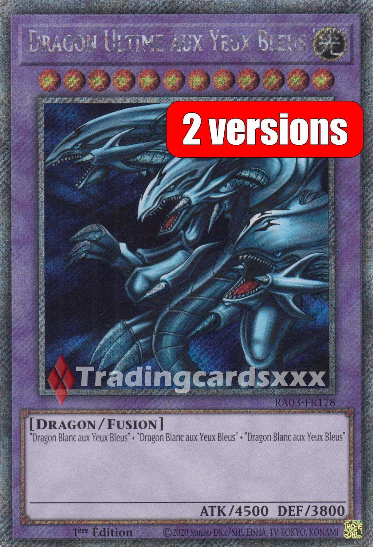 Yu-Gi-Oh! Dragon Ultime aux Yeux Bleus : RA03-FR178