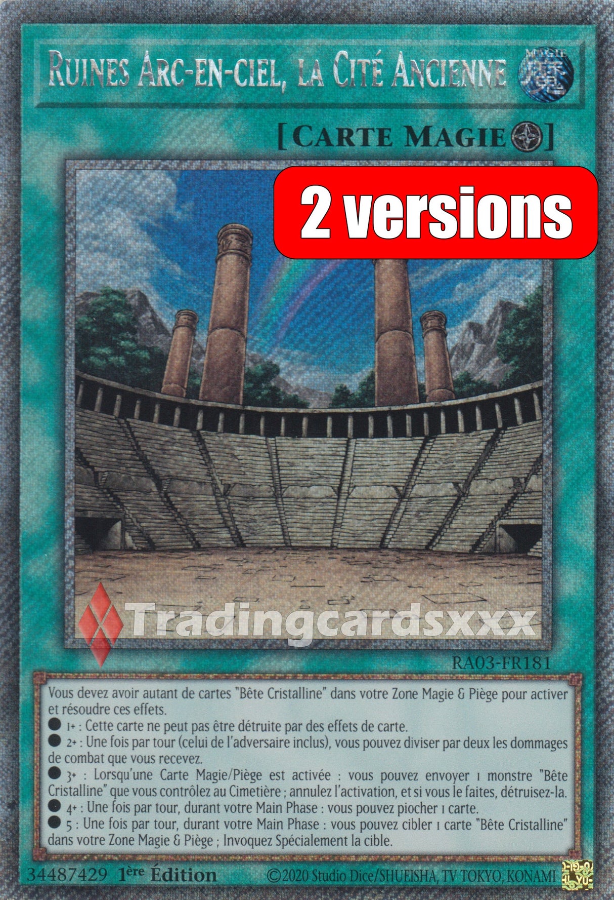 Yu-Gi-Oh! Ruines Arc-en-ciel, la Cité Ancienne : RA03-FR181