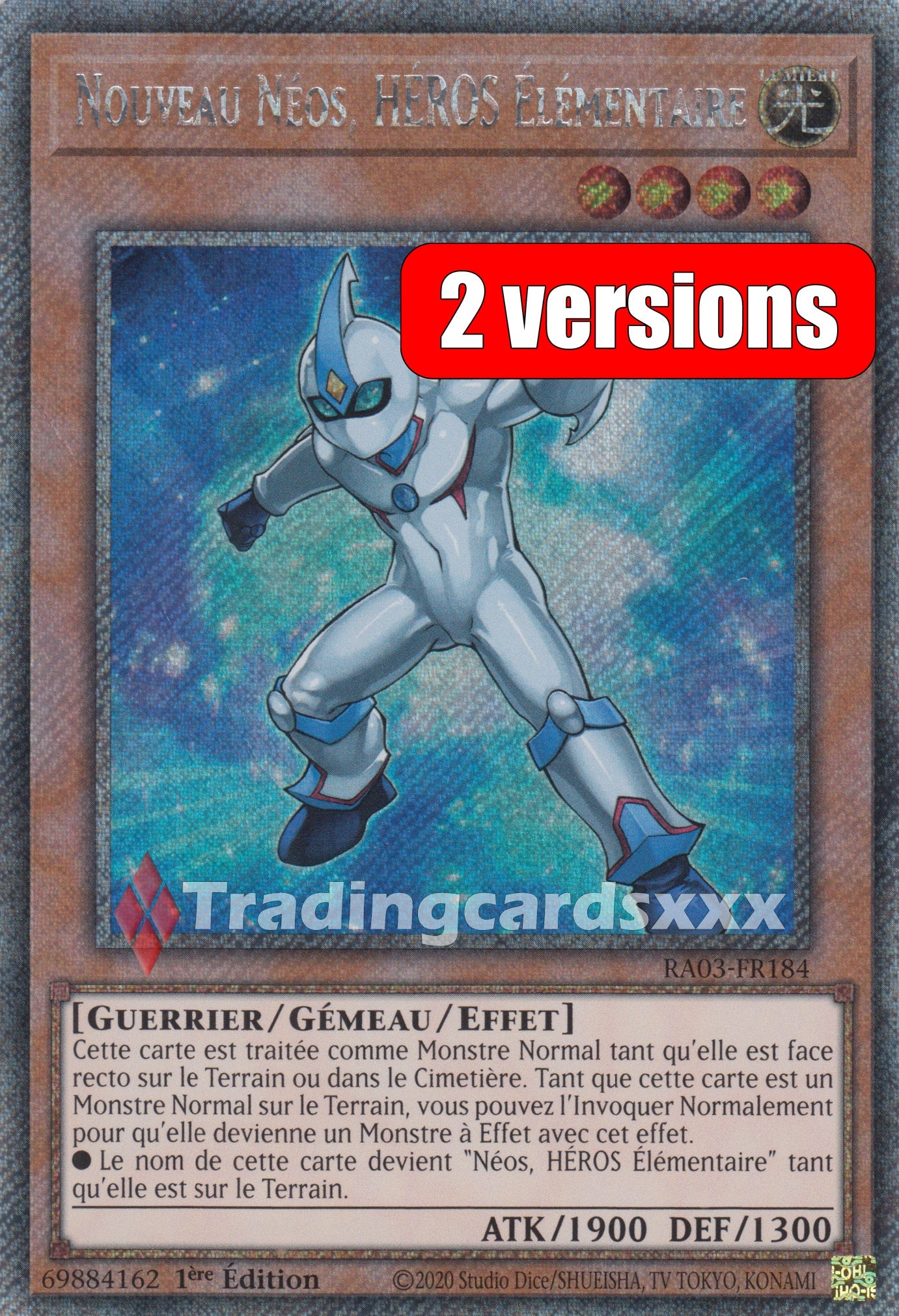 Yu-Gi-Oh! Nouveau Néos, HÉROS Élémentaire : RA03-FR184